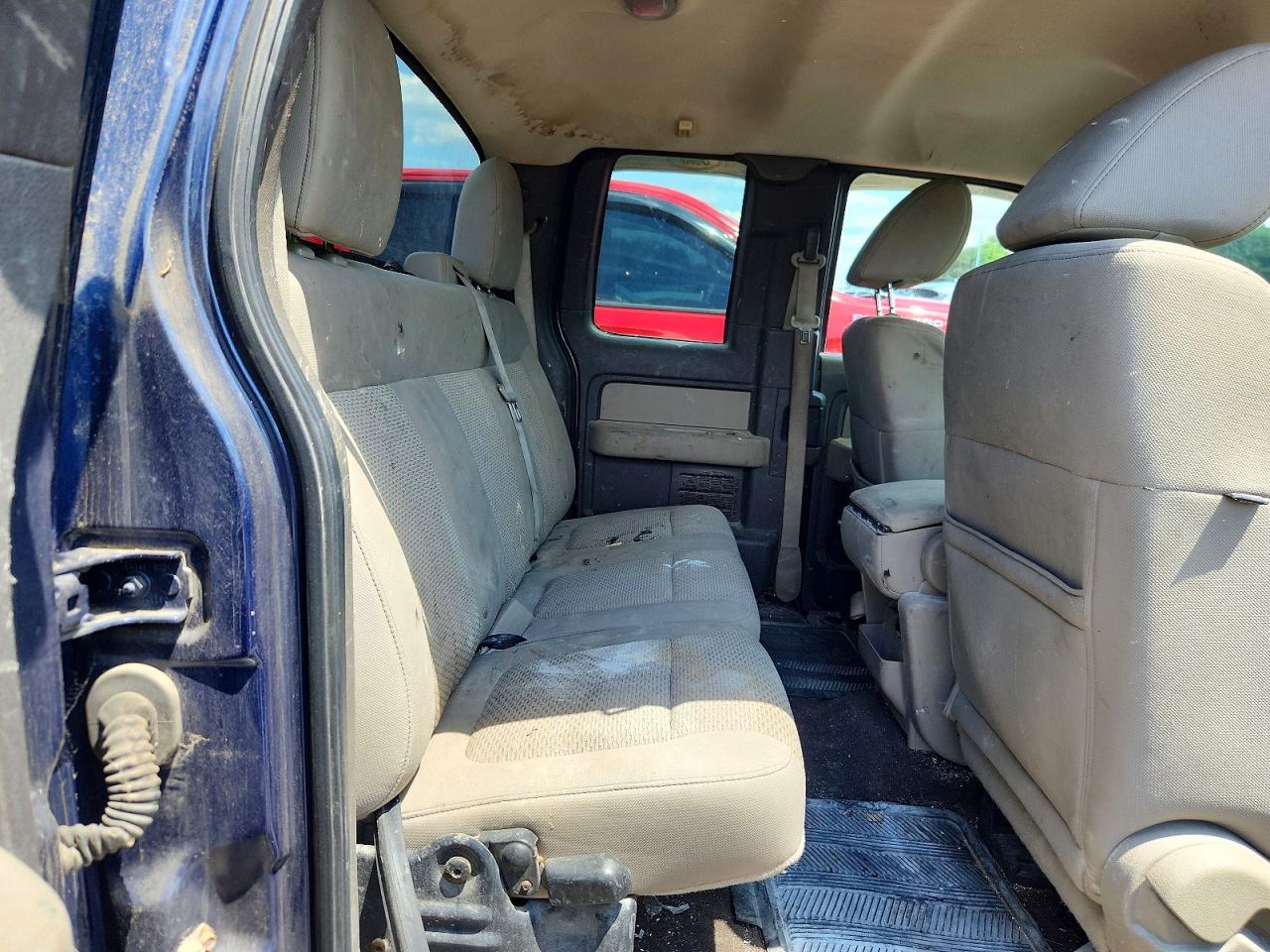 2010 Ford F150 Super Cab Blue vin: 1FTFX1EV7AFD28692