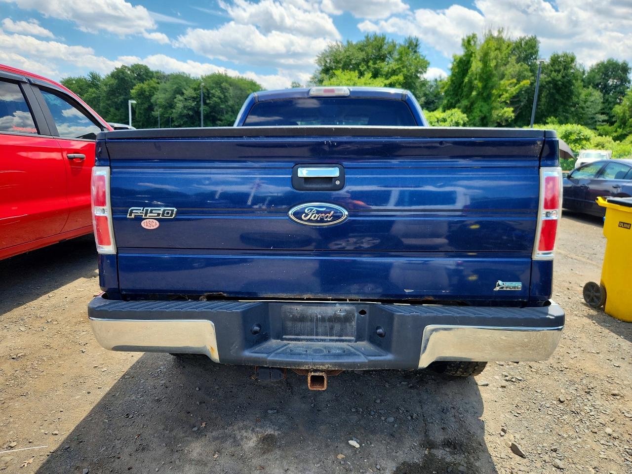 2010 Ford F150 Super Cab Blue vin: 1FTFX1EV7AFD28692