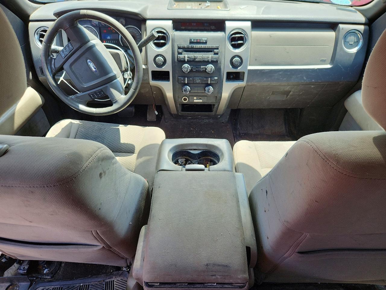 2010 Ford F150 Super Cab Blue vin: 1FTFX1EV7AFD28692