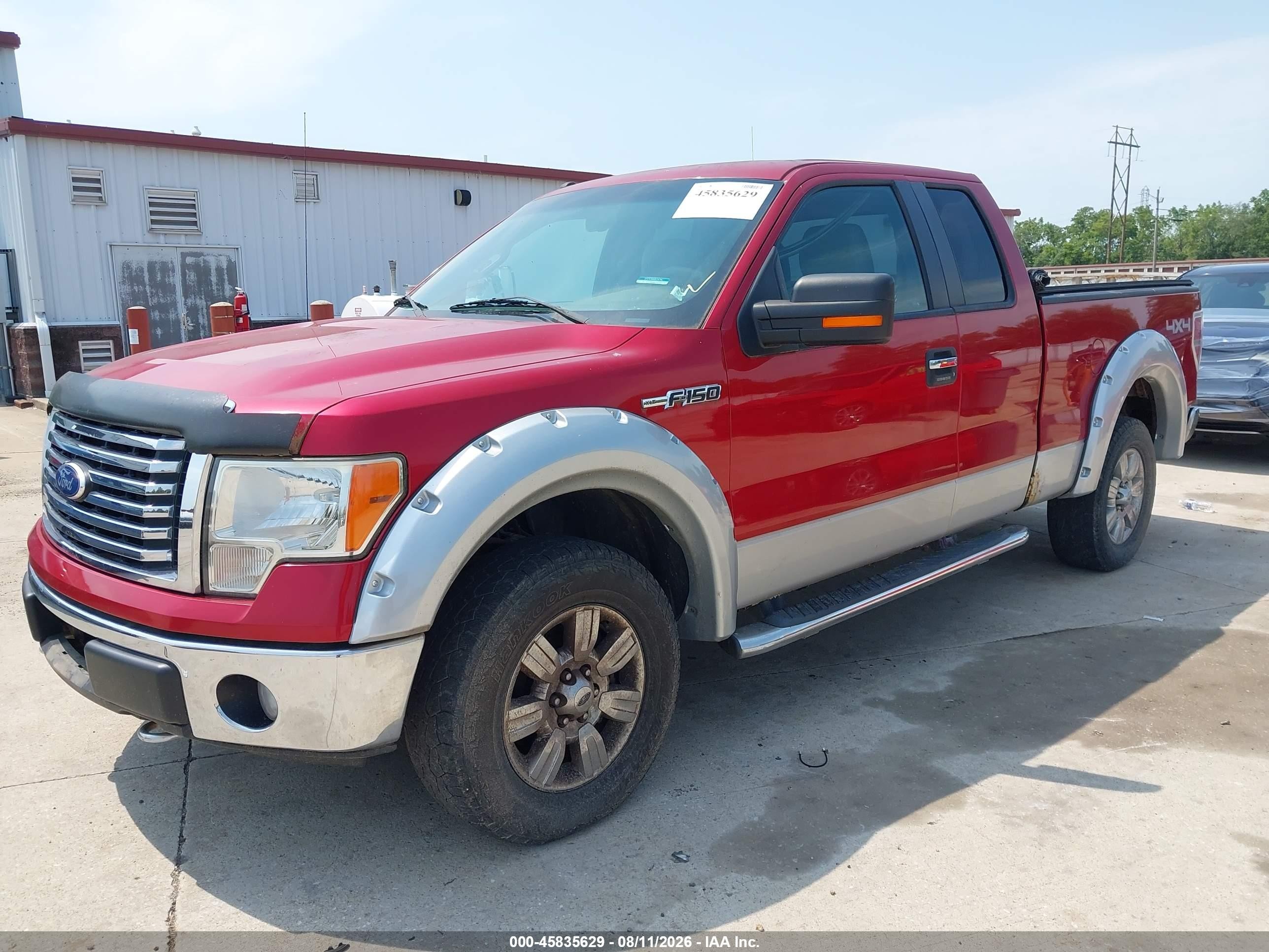2010 Ford F-150 Fx4/lariat/xl/xlt Красный vin: 1FTFX1EV7AKE08243