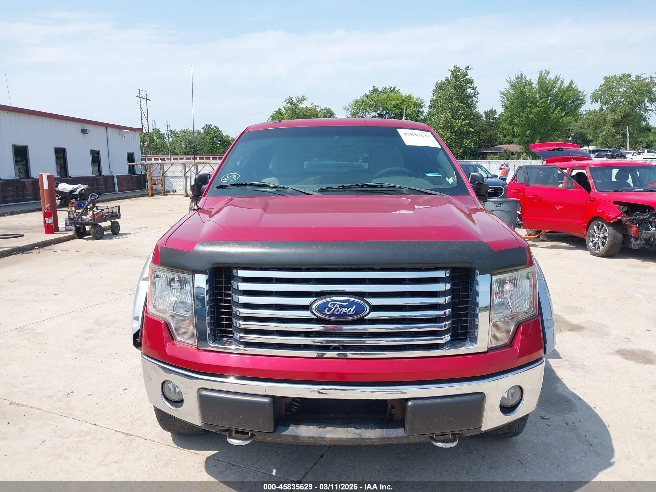 2010 Ford F-150 Fx4/lariat/xl/xlt Красный vin: 1FTFX1EV7AKE08243