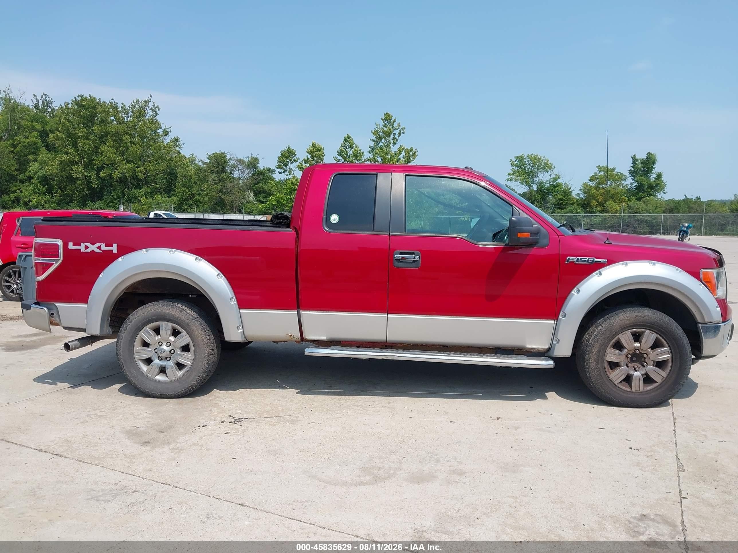 2010 Ford F-150 Fx4/lariat/xl/xlt Красный vin: 1FTFX1EV7AKE08243