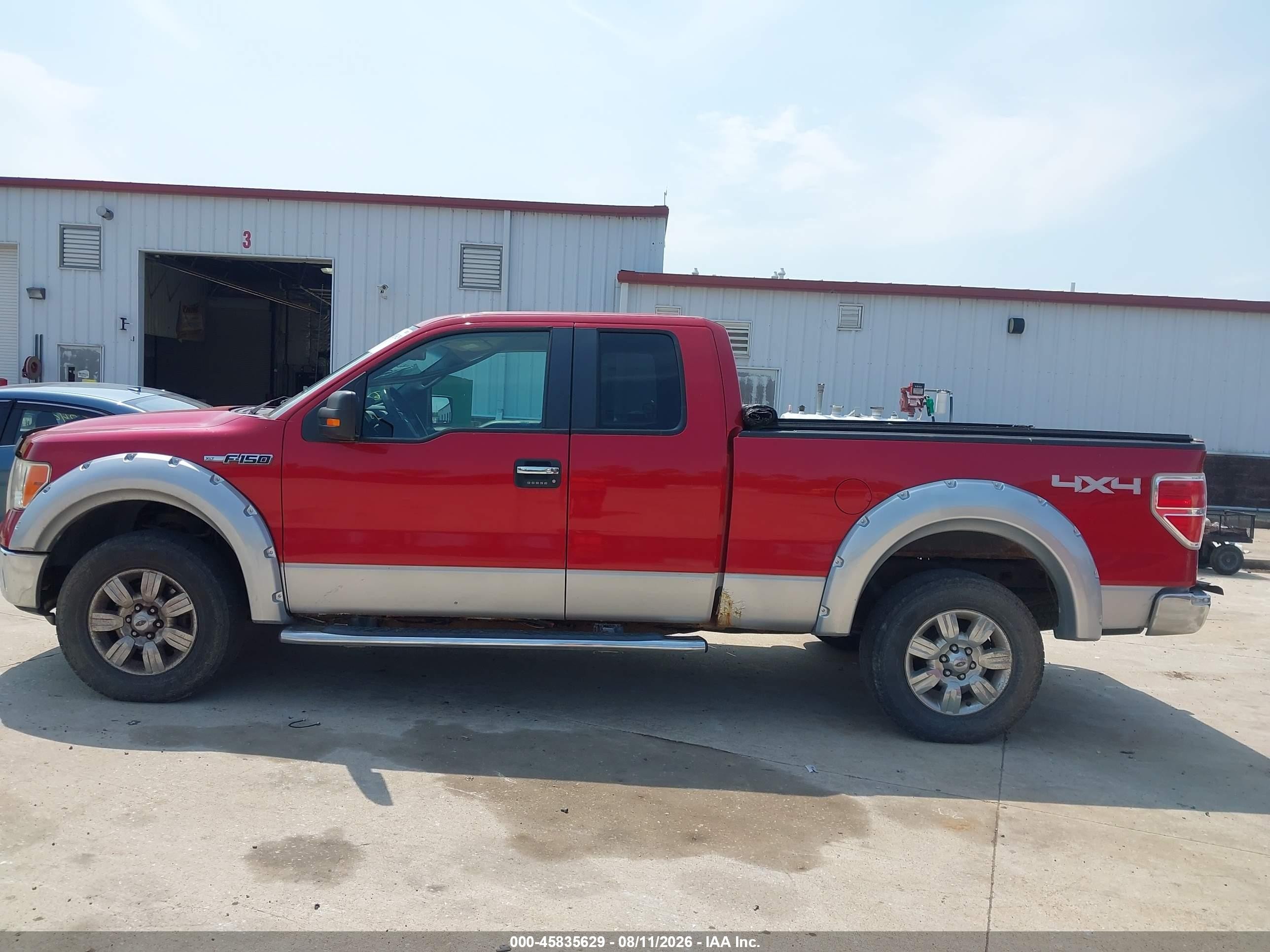 2010 Ford F-150 Fx4/lariat/xl/xlt Красный vin: 1FTFX1EV7AKE08243