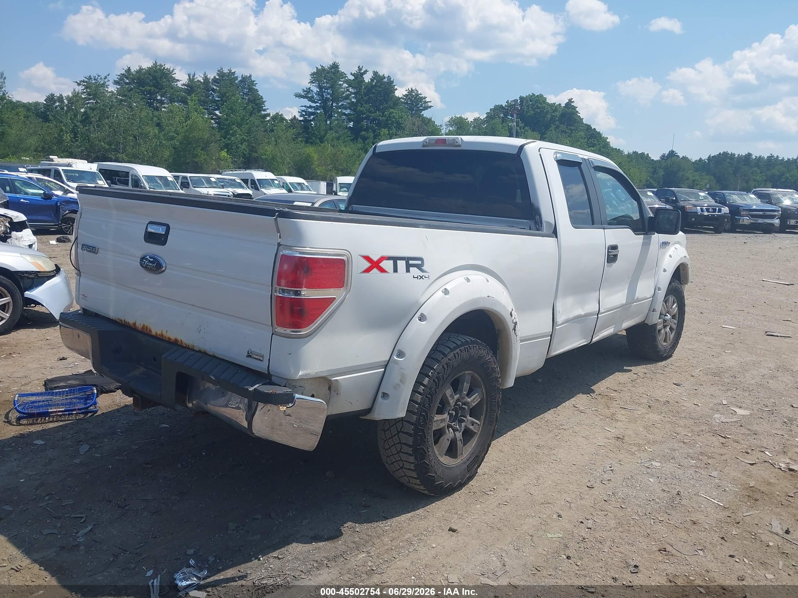 2010 Ford F-150 Fx4/lariat/xl/xlt White vin: 1FTFX1EV8AFA05400