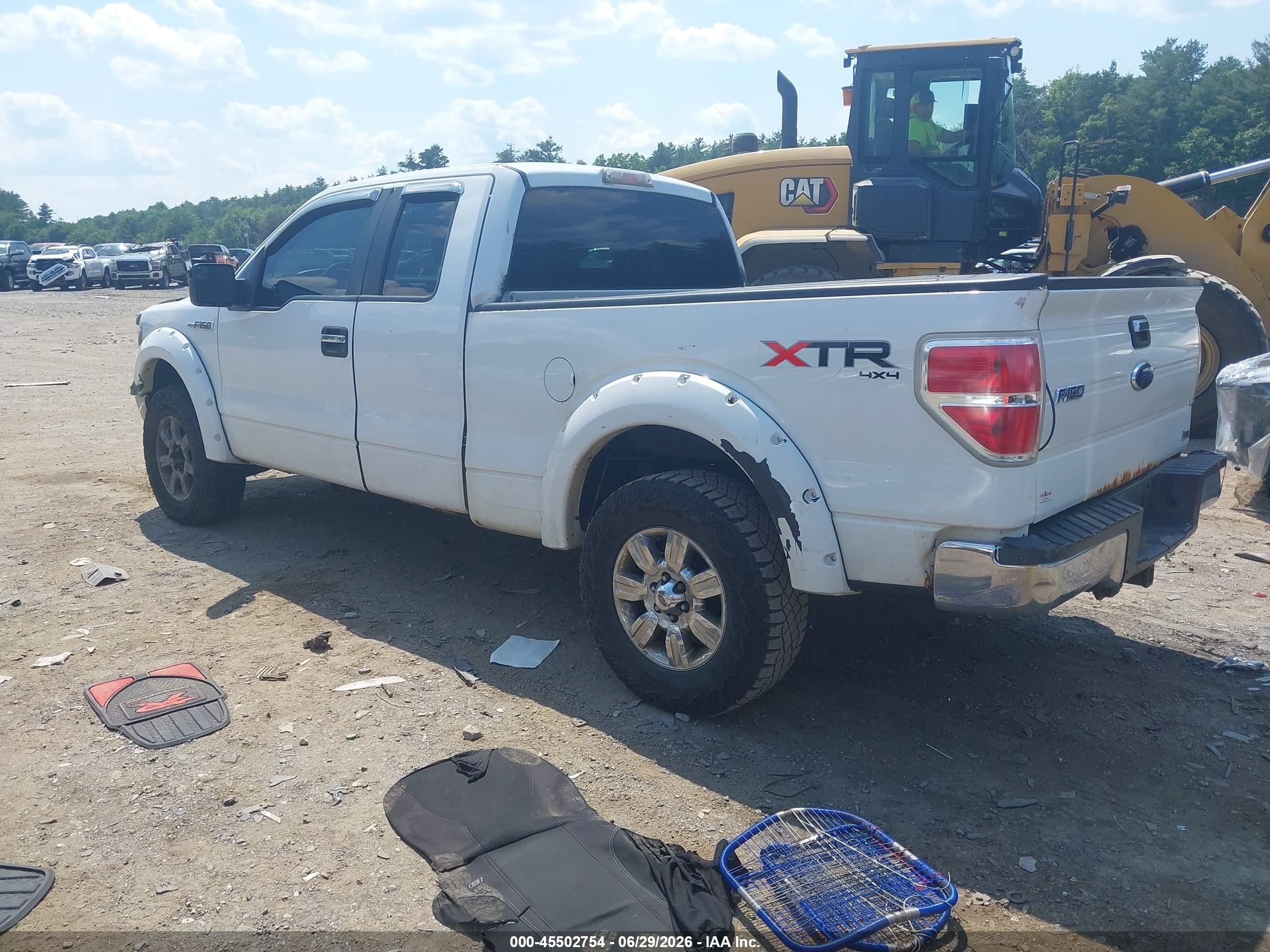 2010 Ford F-150 Fx4/lariat/xl/xlt White vin: 1FTFX1EV8AFA05400
