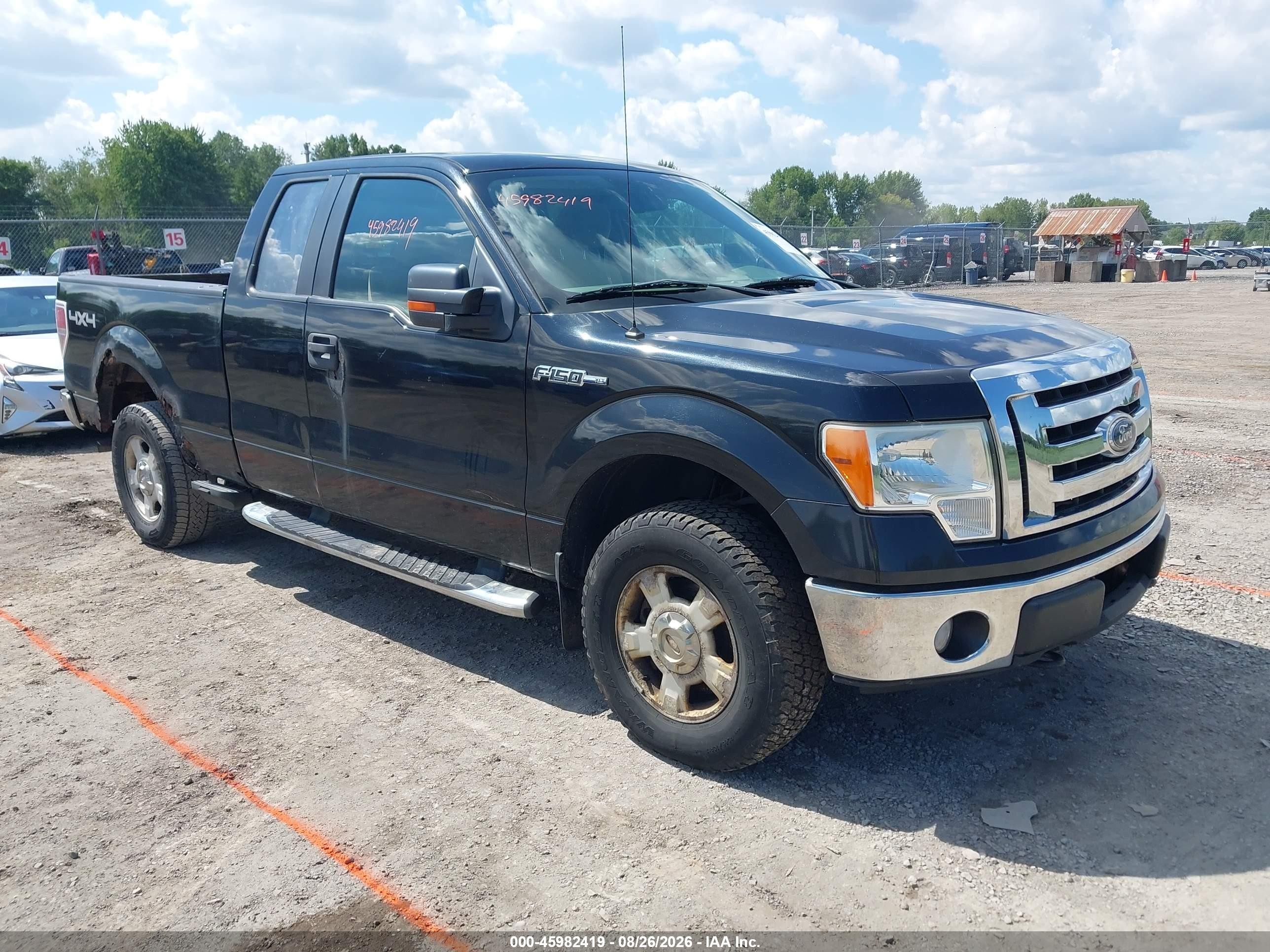 2010 Ford F-150 Fx4/lariat/xl/xlt Black vin: 1FTFX1EV8AFA82428
