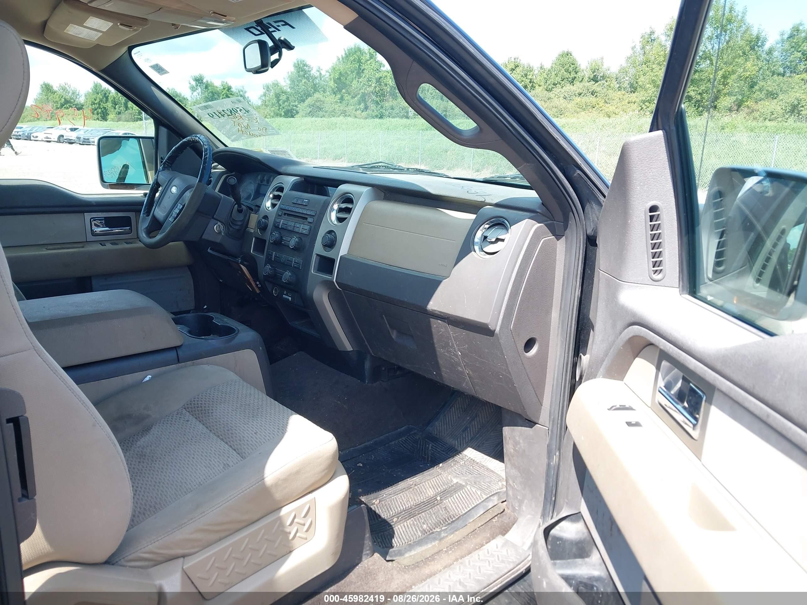 2010 Ford F-150 Fx4/lariat/xl/xlt Black vin: 1FTFX1EV8AFA82428