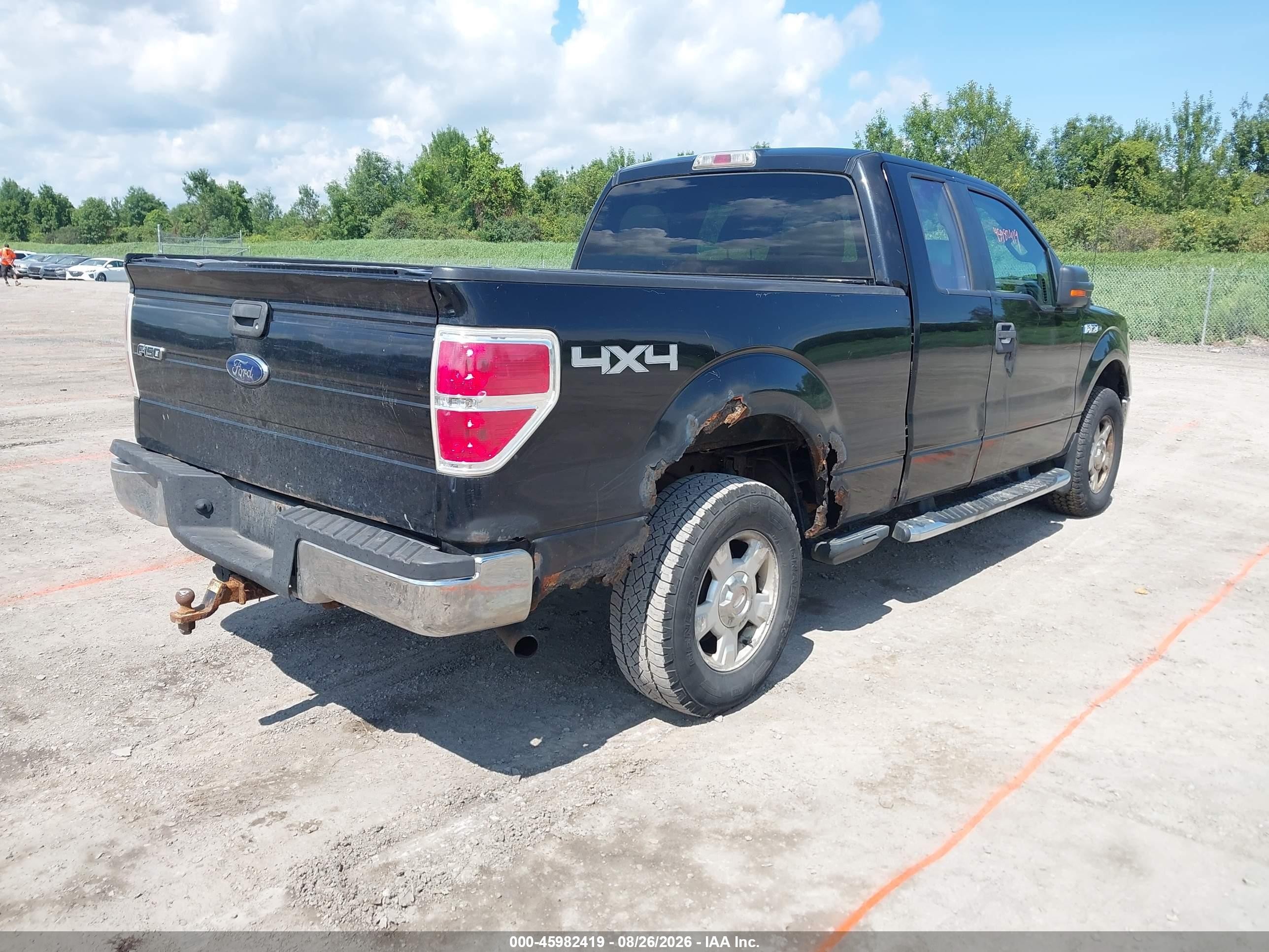 2010 Ford F-150 Fx4/lariat/xl/xlt Black vin: 1FTFX1EV8AFA82428