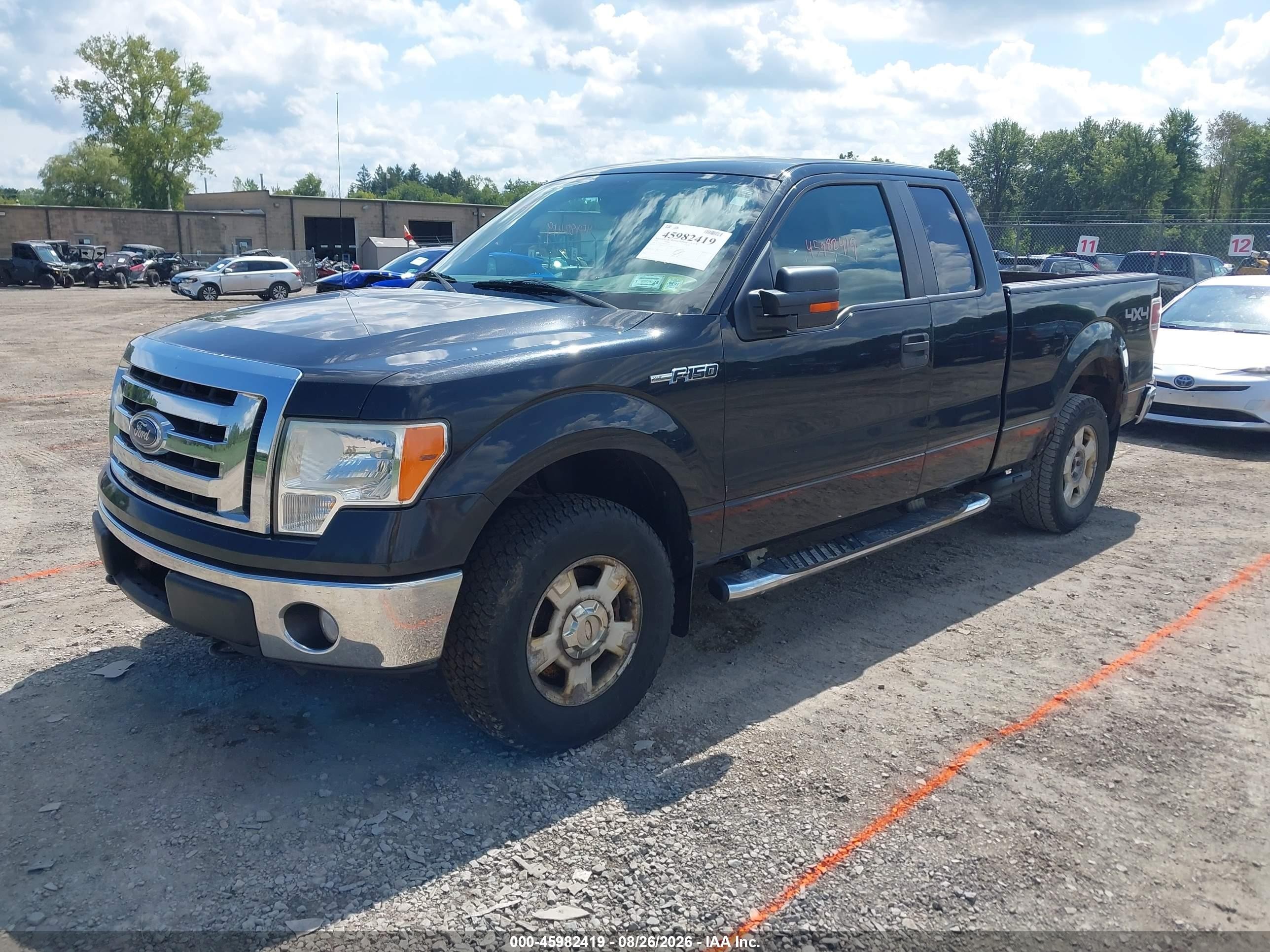 2010 Ford F-150 Fx4/lariat/xl/xlt Black vin: 1FTFX1EV8AFA82428