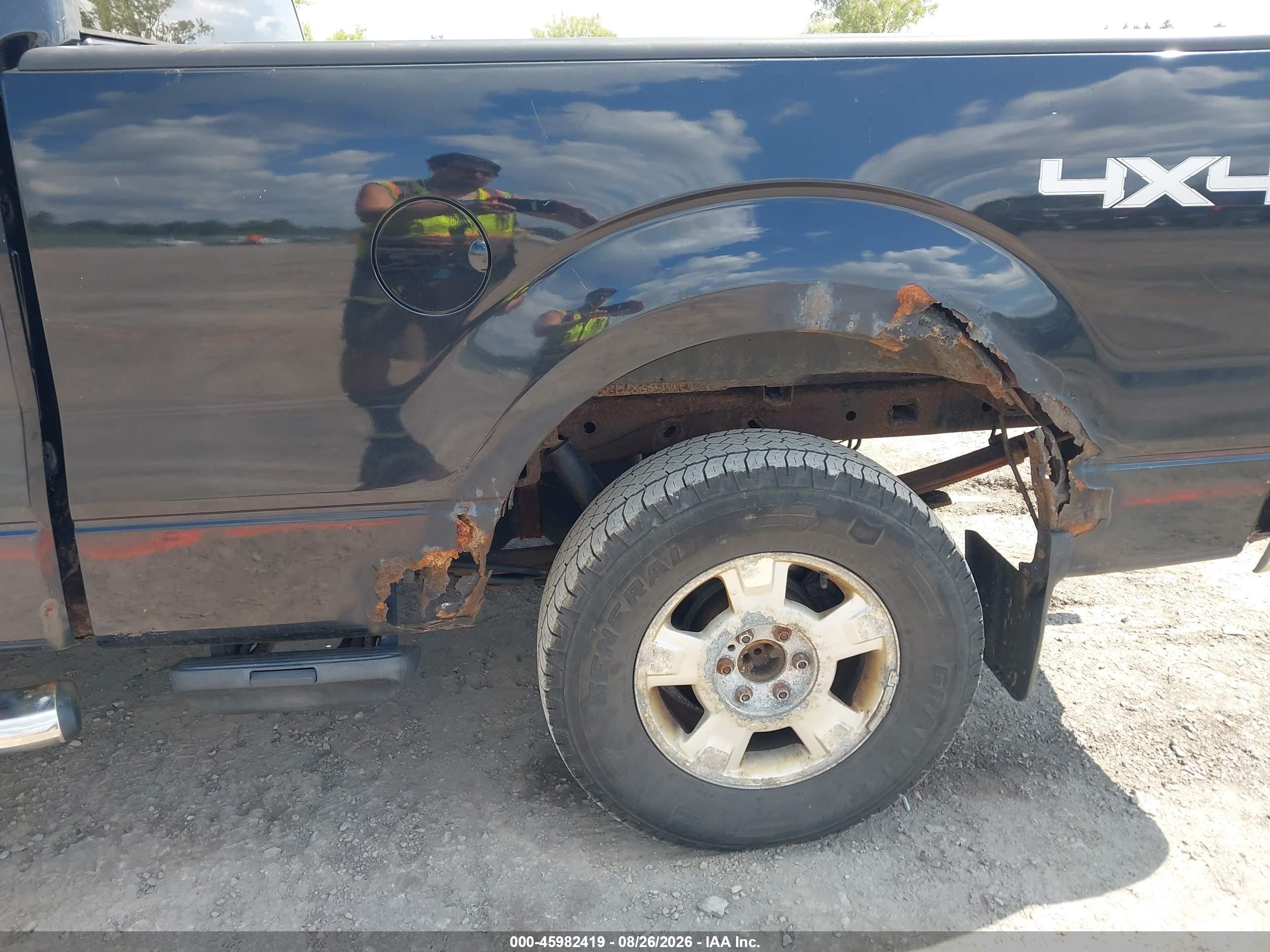 2010 Ford F-150 Fx4/lariat/xl/xlt Black vin: 1FTFX1EV8AFA82428