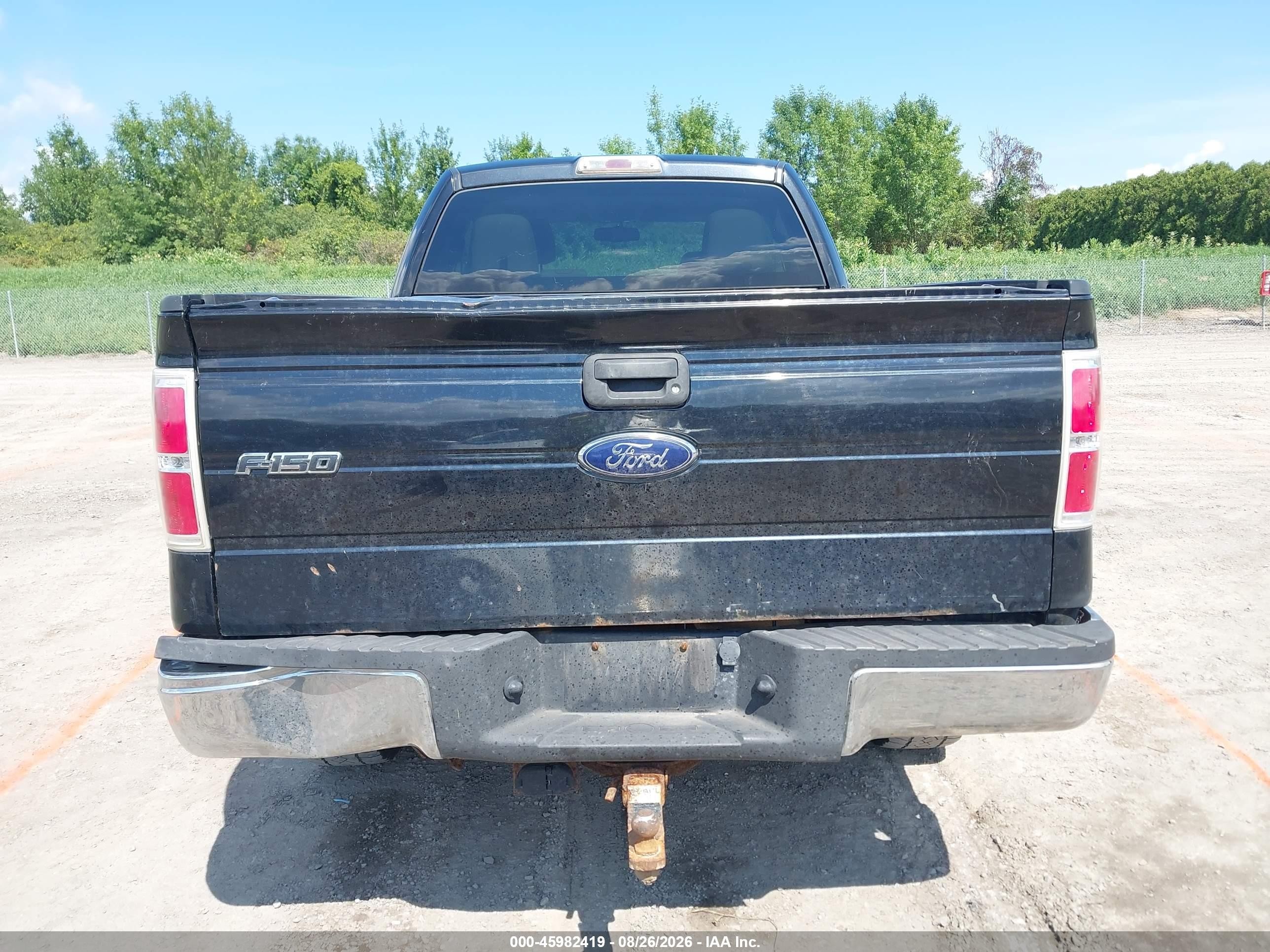 2010 Ford F-150 Fx4/lariat/xl/xlt Black vin: 1FTFX1EV8AFA82428