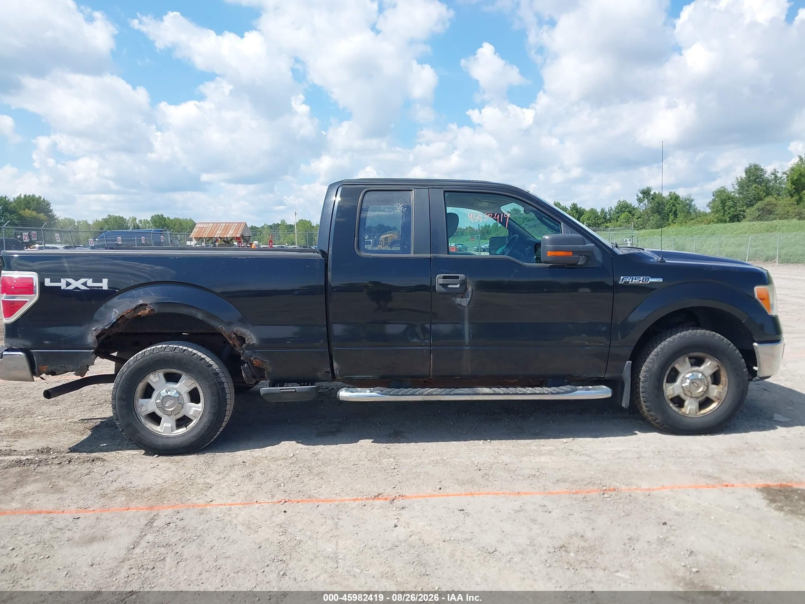 2010 Ford F-150 Fx4/lariat/xl/xlt Black vin: 1FTFX1EV8AFA82428