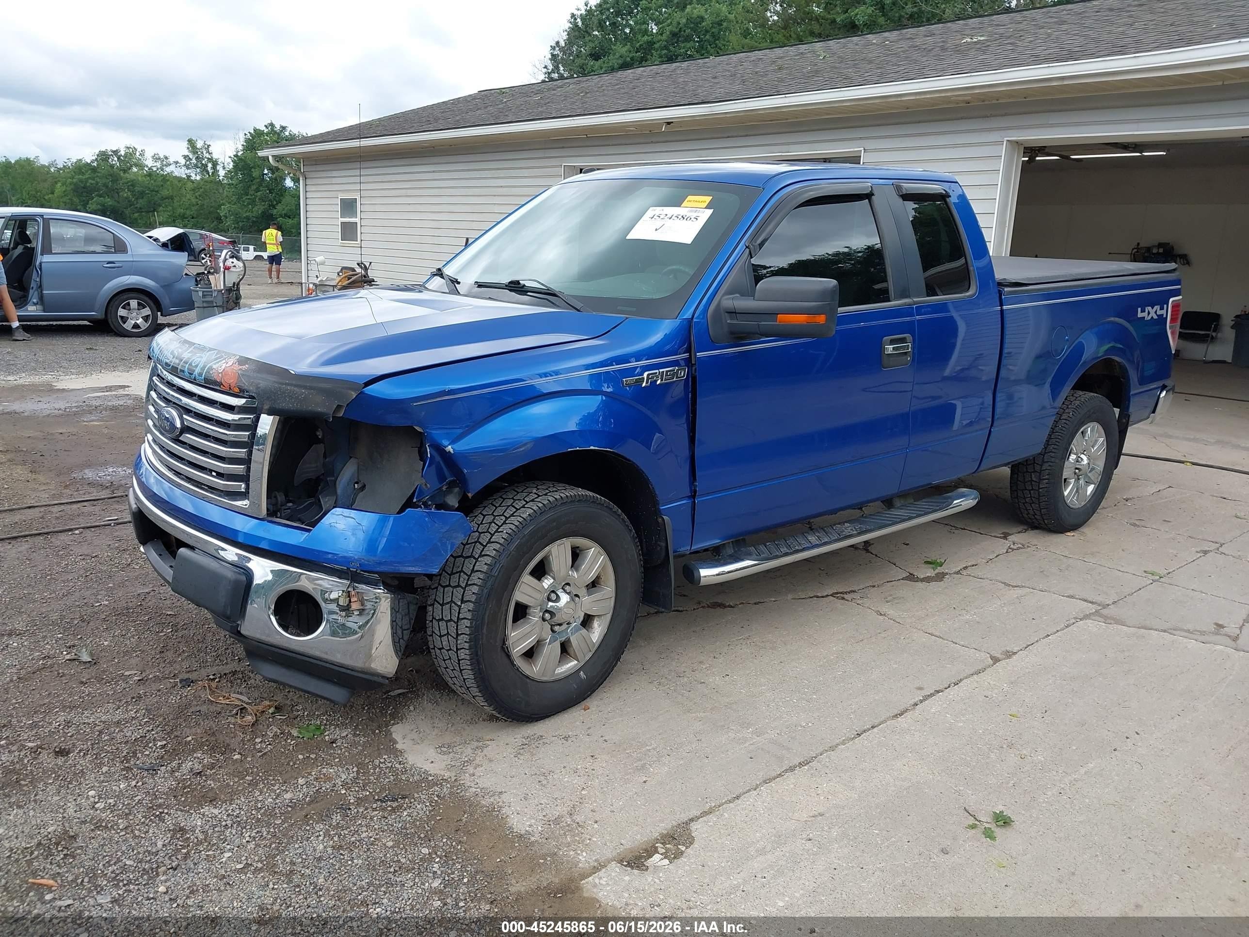 2010 Ford F-150 Fx4/lariat/xl/xlt Синий vin: 1FTFX1EV8AFB38481