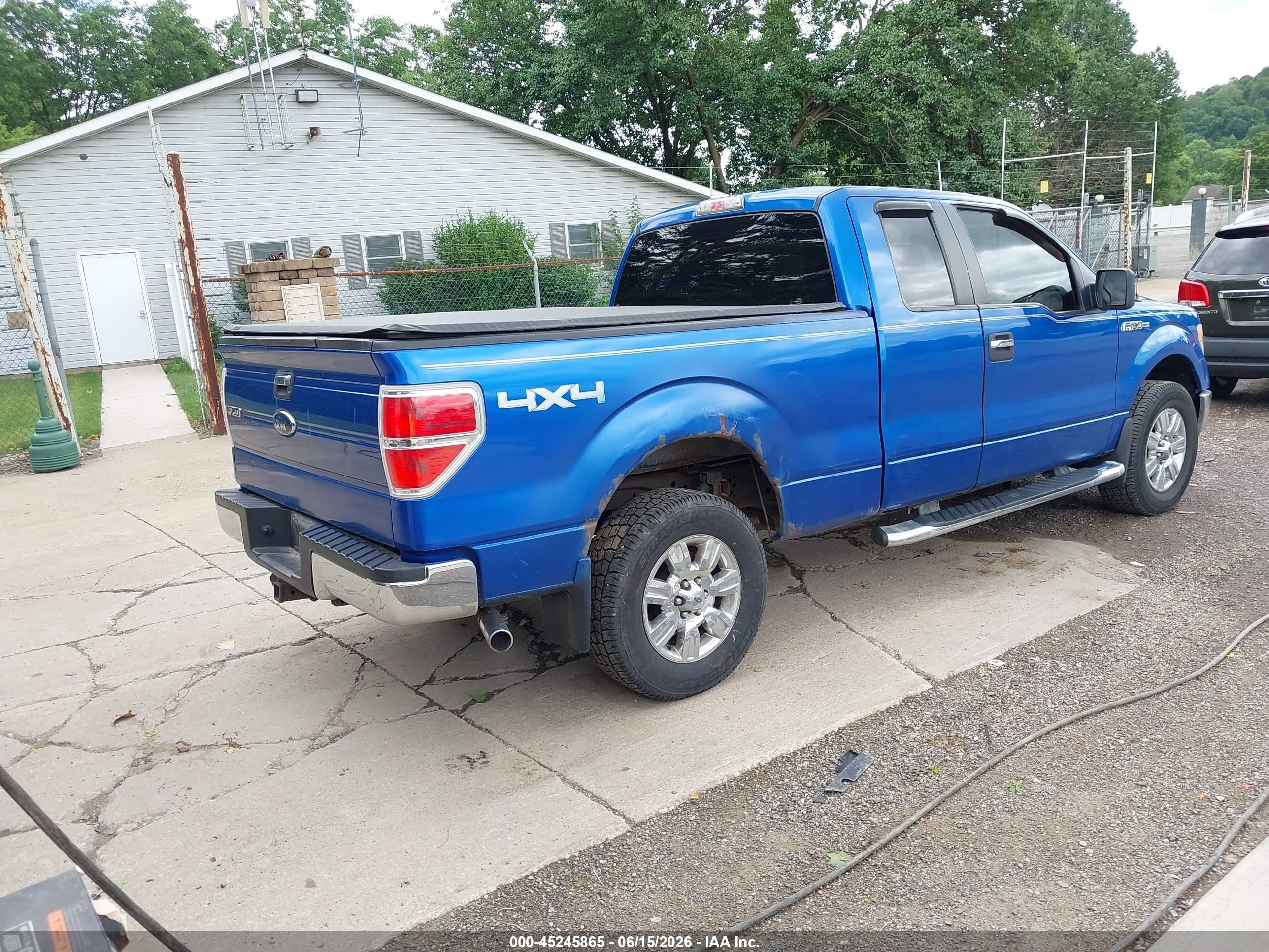 2010 Ford F-150 Fx4/lariat/xl/xlt Синий vin: 1FTFX1EV8AFB38481