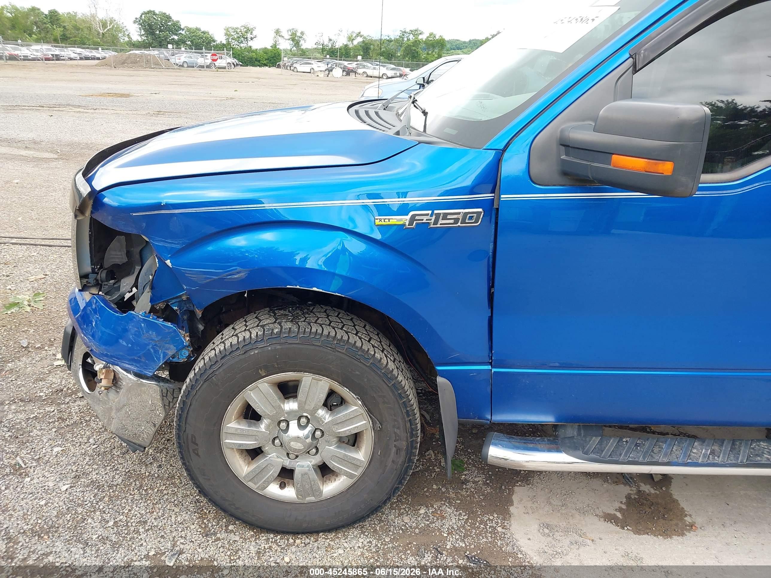 2010 Ford F-150 Fx4/lariat/xl/xlt Синий vin: 1FTFX1EV8AFB38481