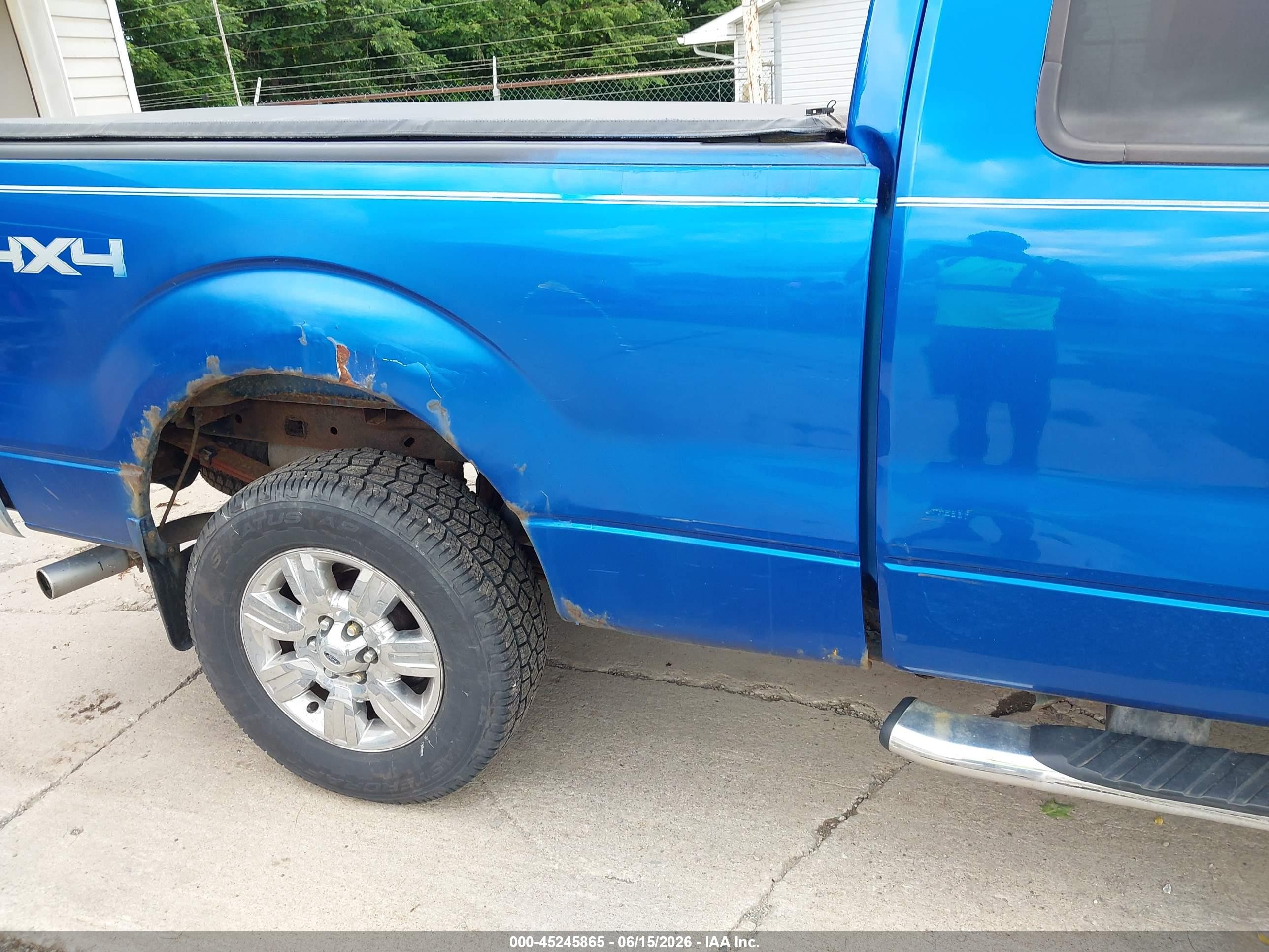 2010 Ford F-150 Fx4/lariat/xl/xlt Синий vin: 1FTFX1EV8AFB38481