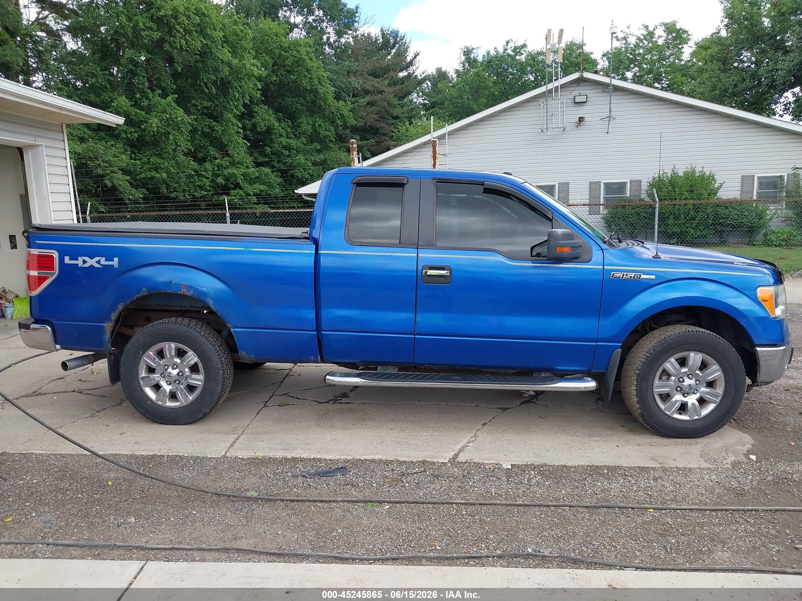 2010 Ford F-150 Fx4/lariat/xl/xlt Синий vin: 1FTFX1EV8AFB38481