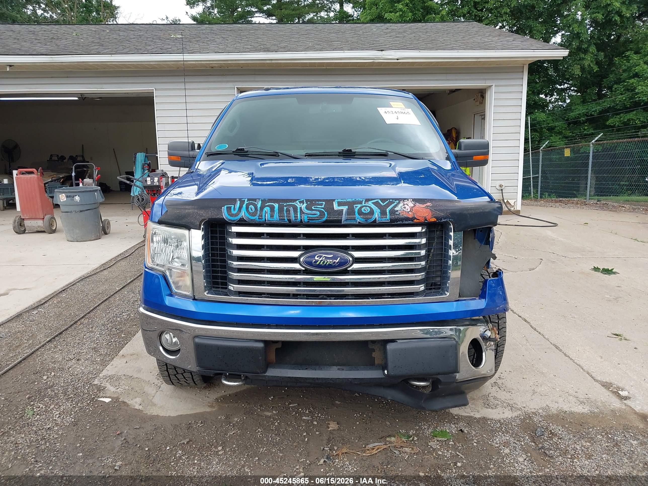 2010 Ford F-150 Fx4/lariat/xl/xlt Синий vin: 1FTFX1EV8AFB38481