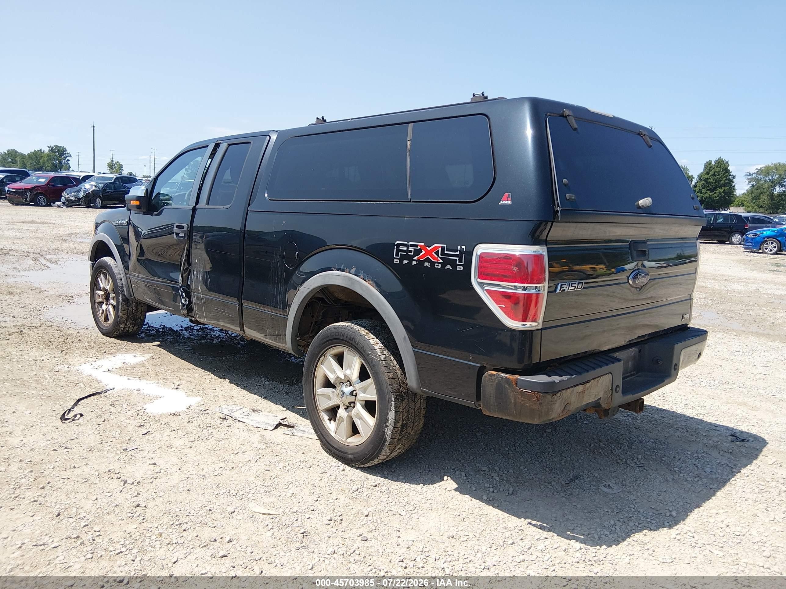 2010 Ford F-150 Fx4/lariat/xl/xlt Black vin: 1FTFX1EV8AFB61632