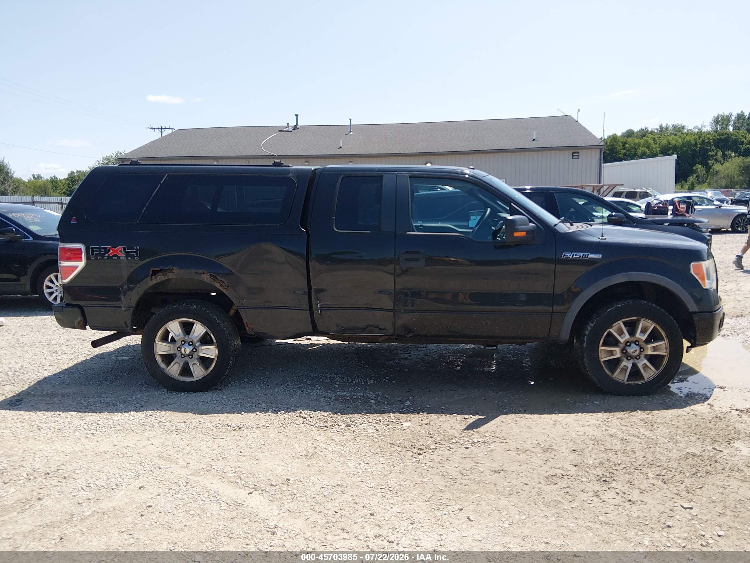 2010 Ford F-150 Fx4/lariat/xl/xlt Black vin: 1FTFX1EV8AFB61632