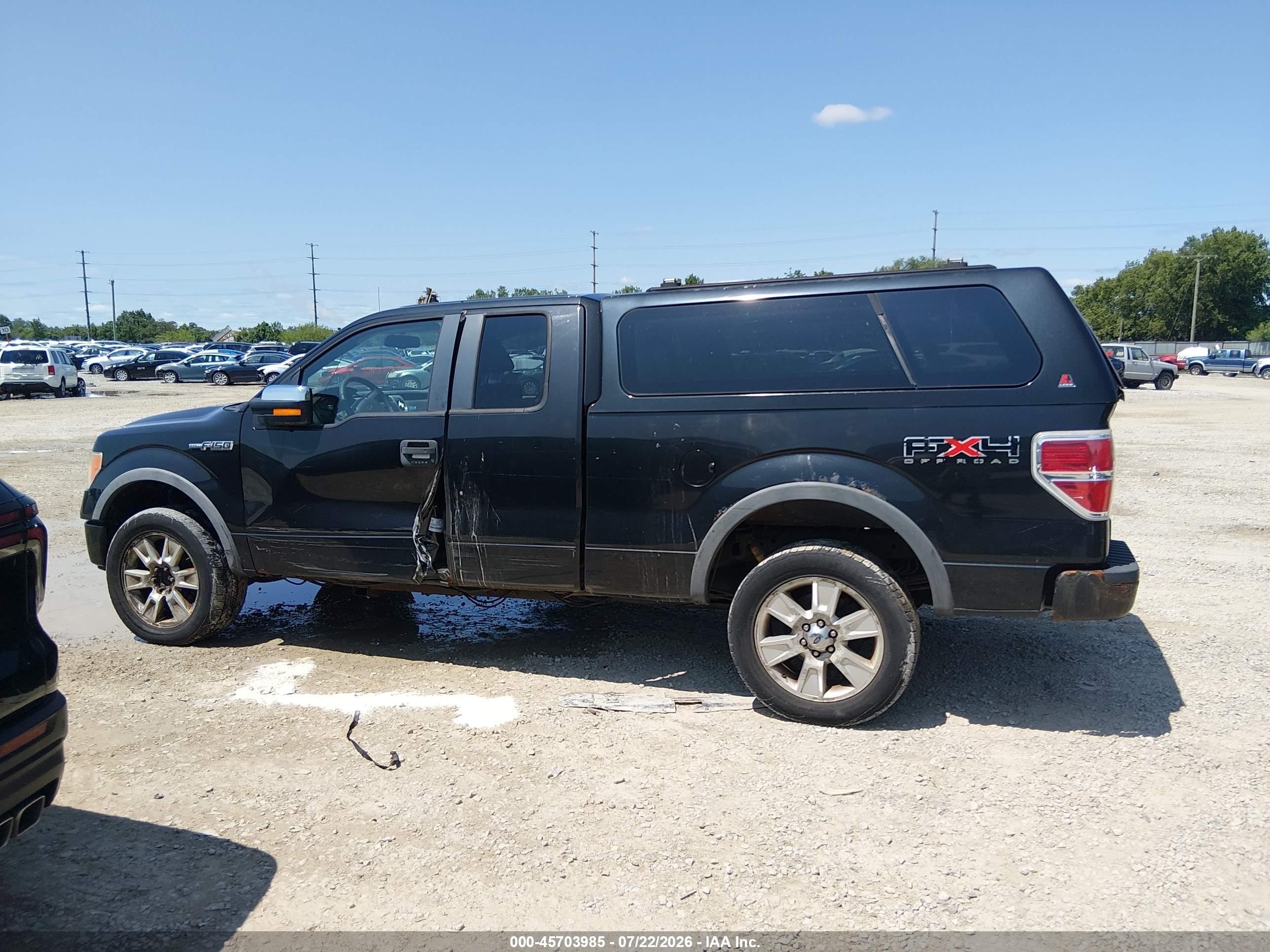 2010 Ford F-150 Fx4/lariat/xl/xlt Black vin: 1FTFX1EV8AFB61632