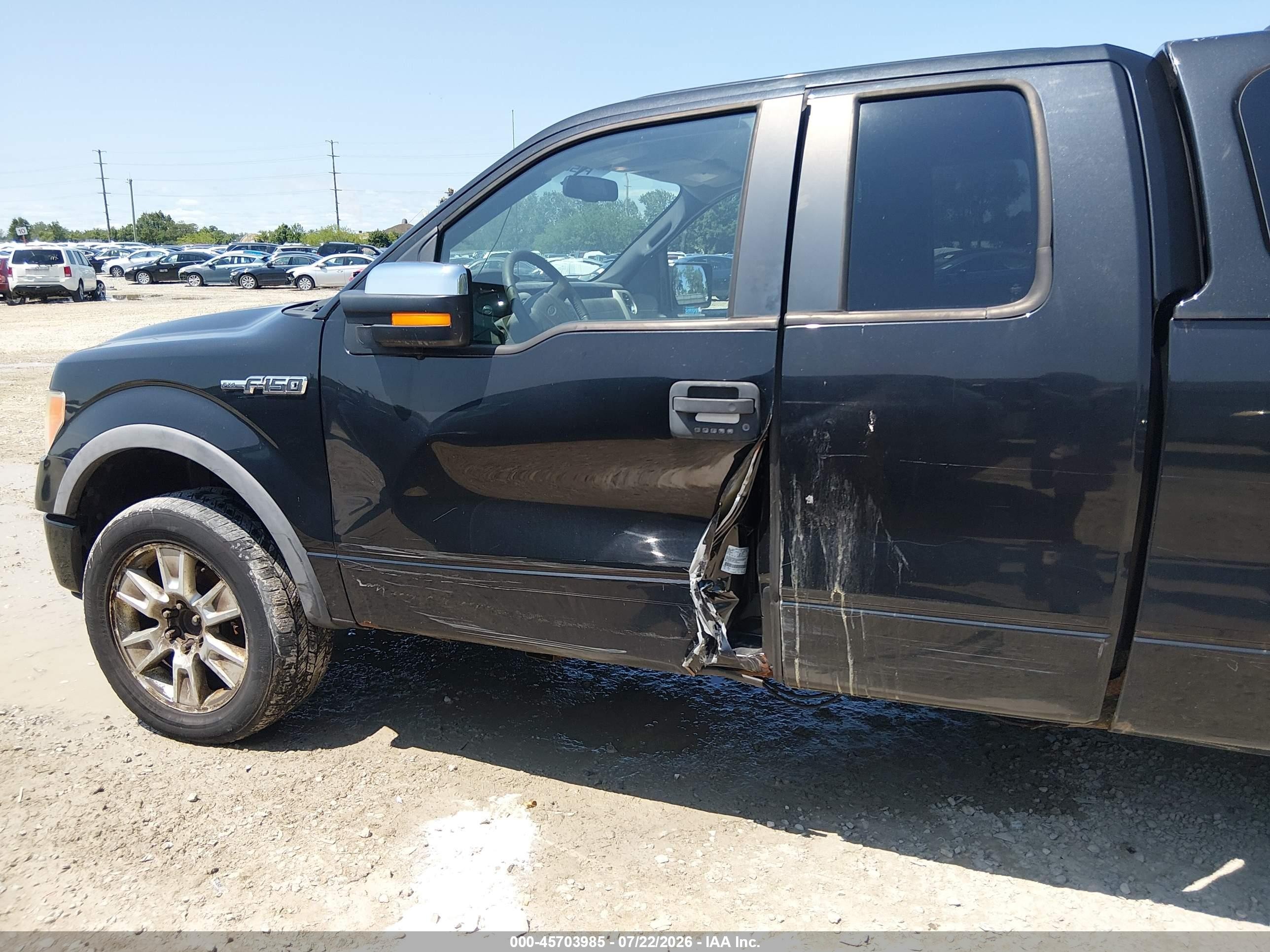 2010 Ford F-150 Fx4/lariat/xl/xlt Black vin: 1FTFX1EV8AFB61632