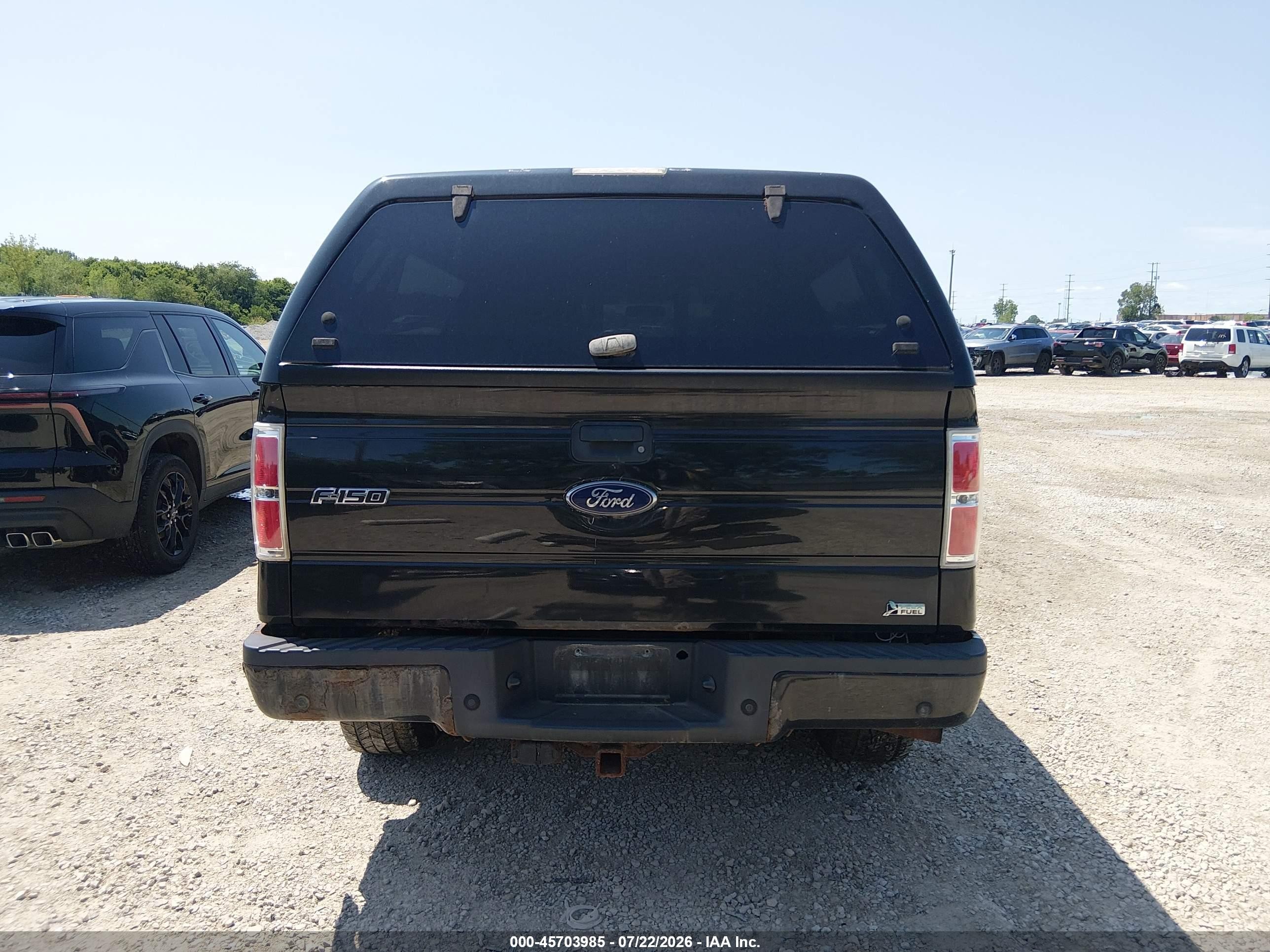 2010 Ford F-150 Fx4/lariat/xl/xlt Black vin: 1FTFX1EV8AFB61632