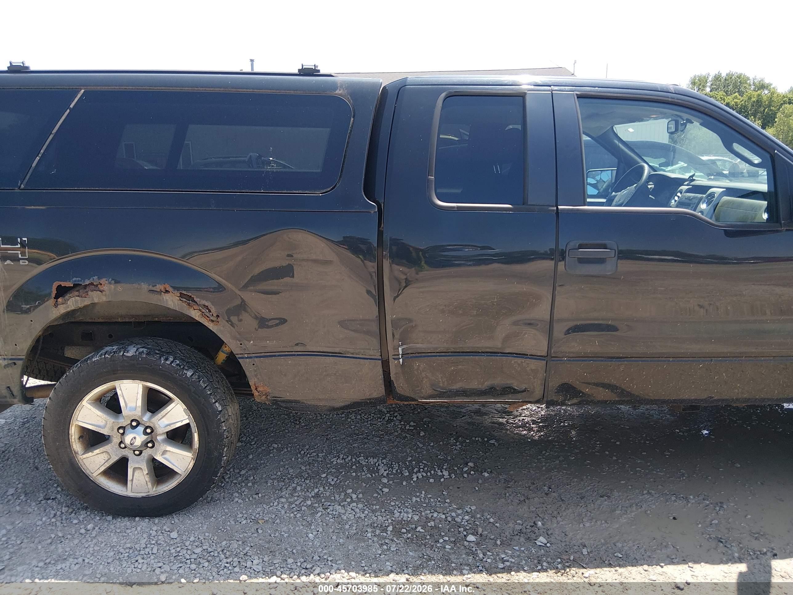 2010 Ford F-150 Fx4/lariat/xl/xlt Black vin: 1FTFX1EV8AFB61632