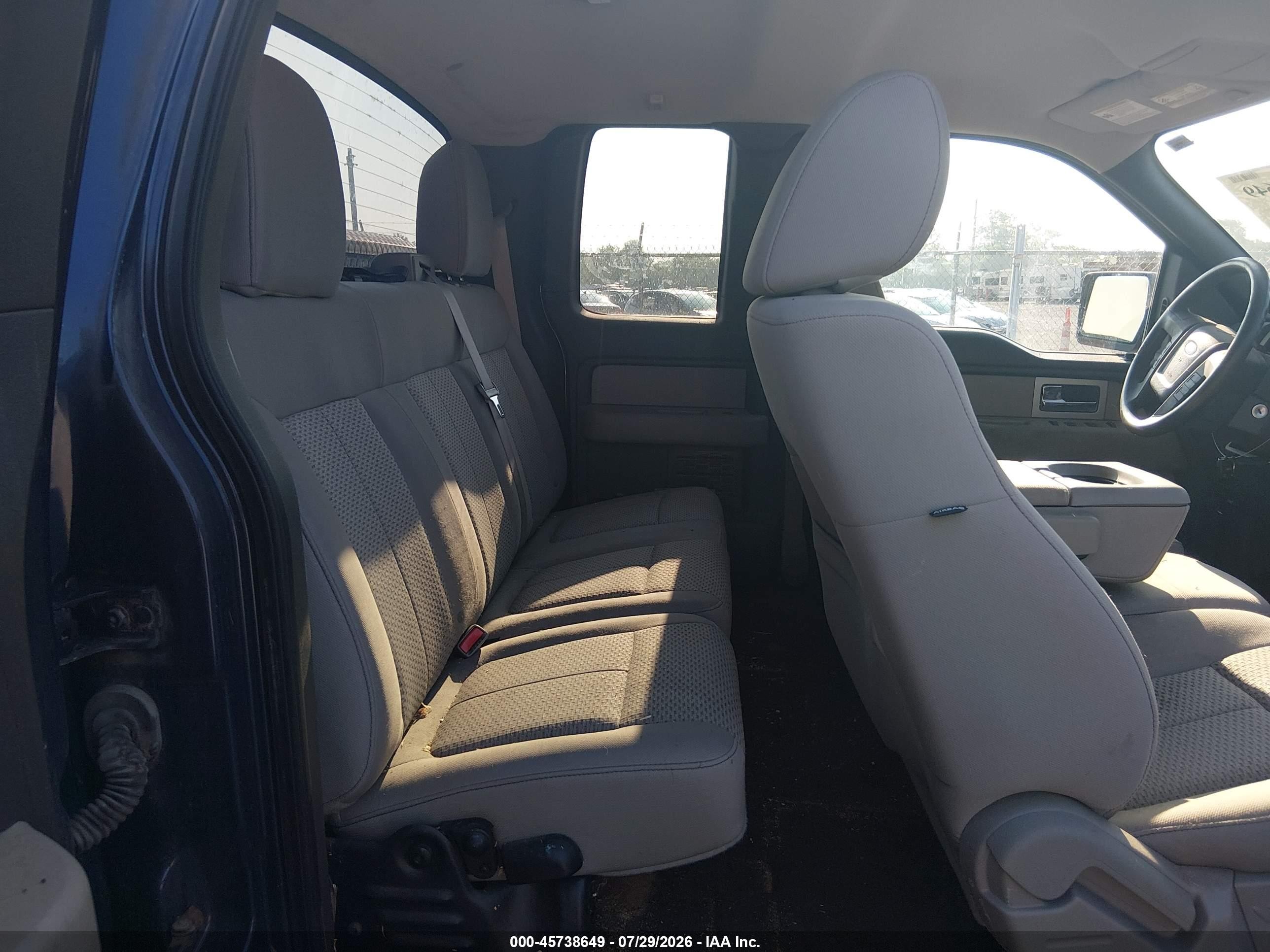 2010 Ford F150 Super Cab Blue vin: 1FTFX1EV8AFC77140
