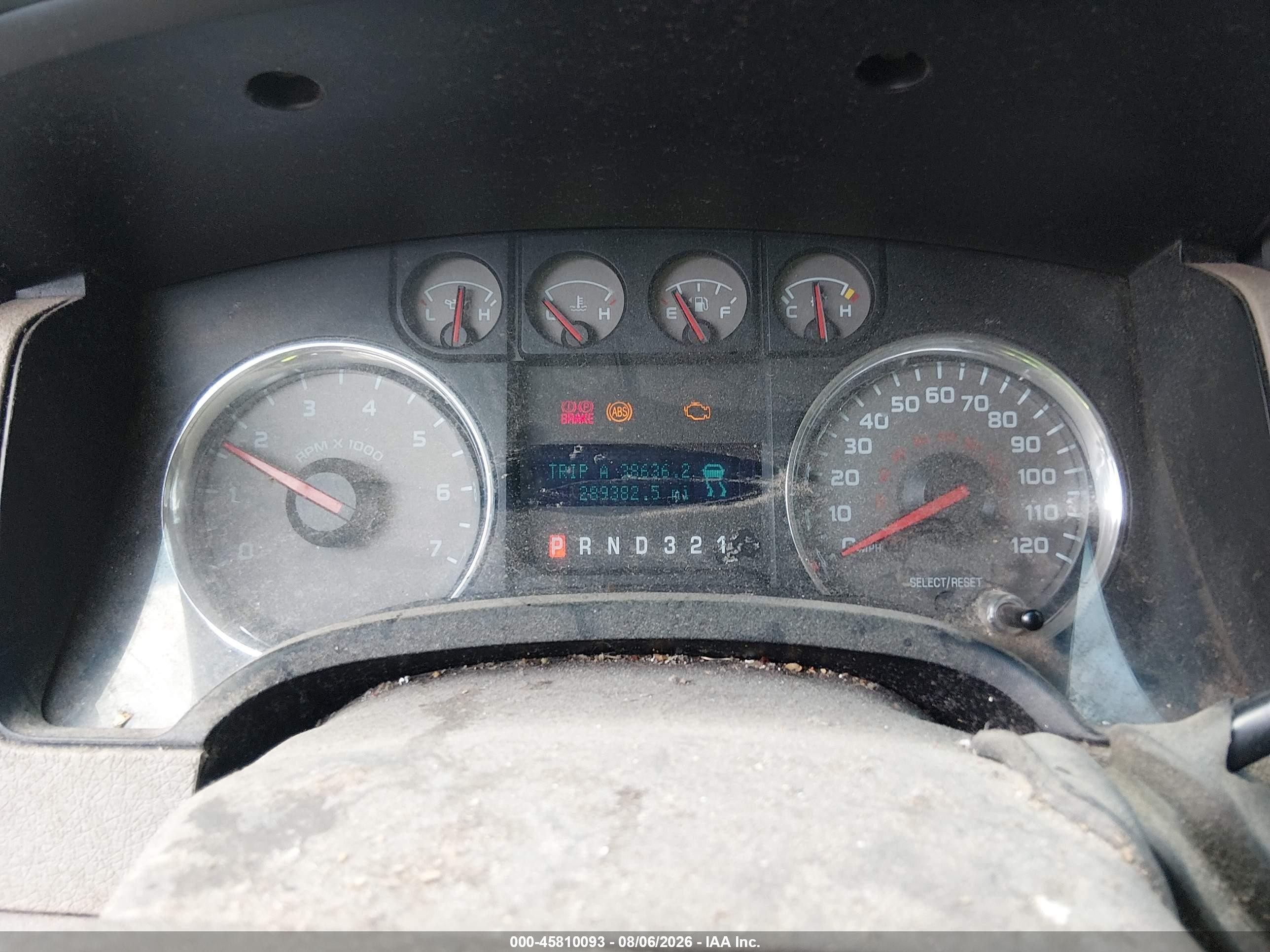2010 Ford F-150 Fx4/lariat/xl/xlt Black vin: 1FTFX1EV8AFD23775