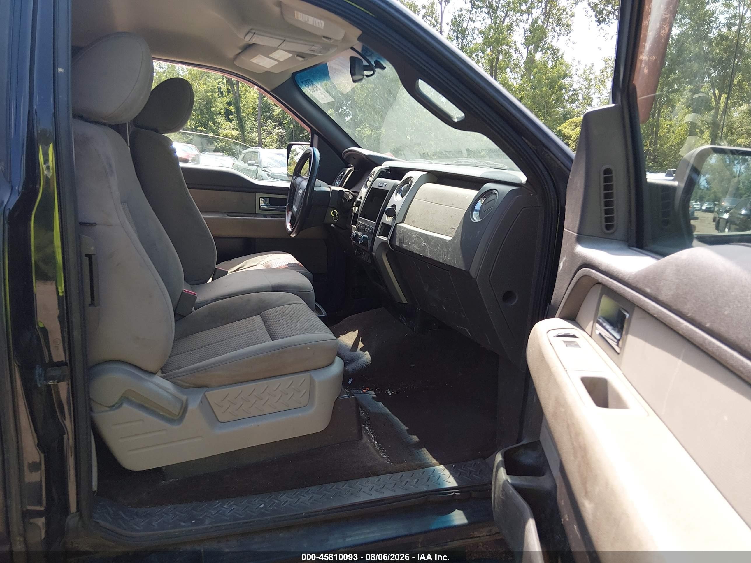 2010 Ford F-150 Fx4/lariat/xl/xlt Black vin: 1FTFX1EV8AFD23775