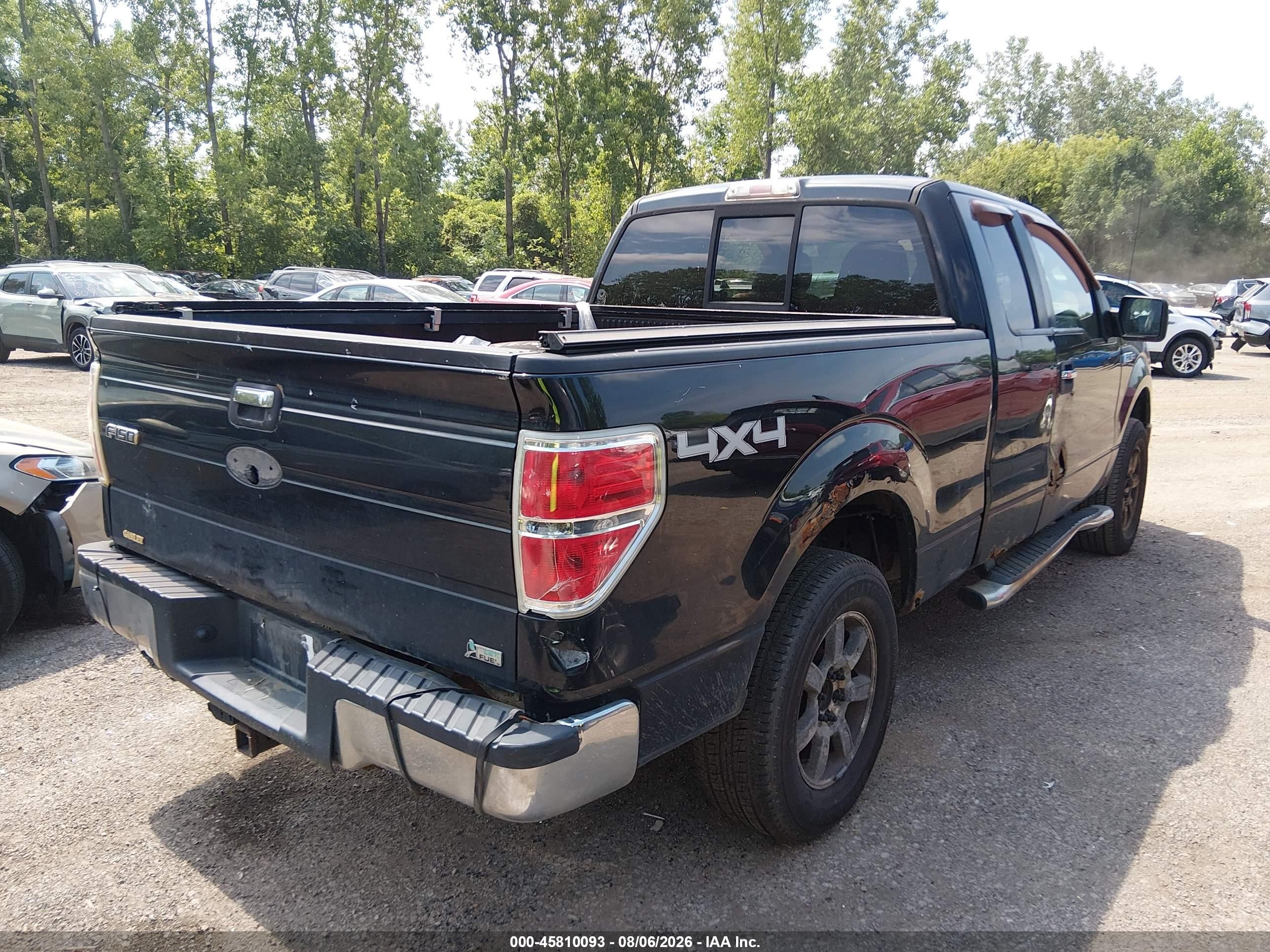 2010 Ford F-150 Fx4/lariat/xl/xlt Black vin: 1FTFX1EV8AFD23775