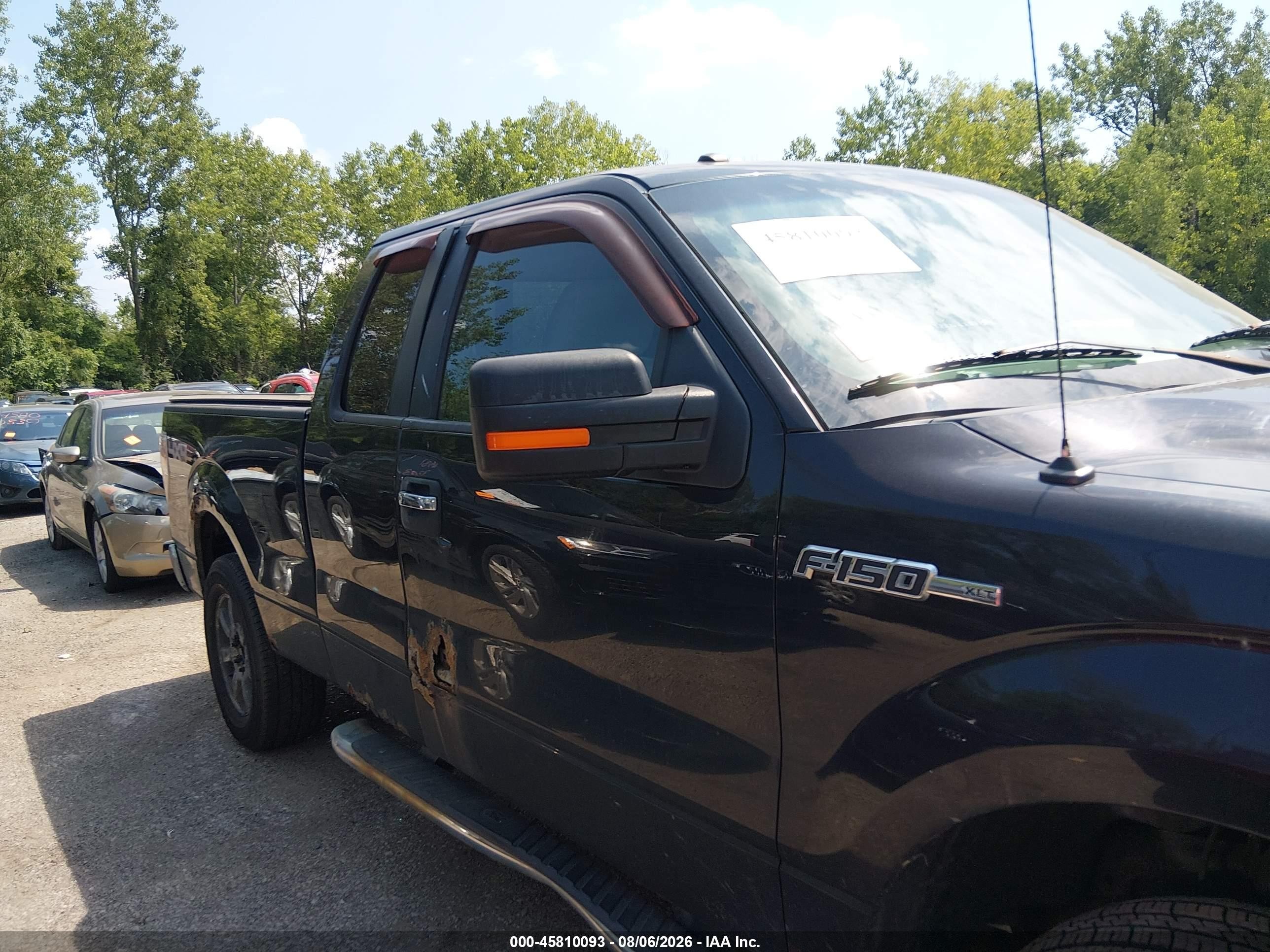 2010 Ford F-150 Fx4/lariat/xl/xlt Black vin: 1FTFX1EV8AFD23775