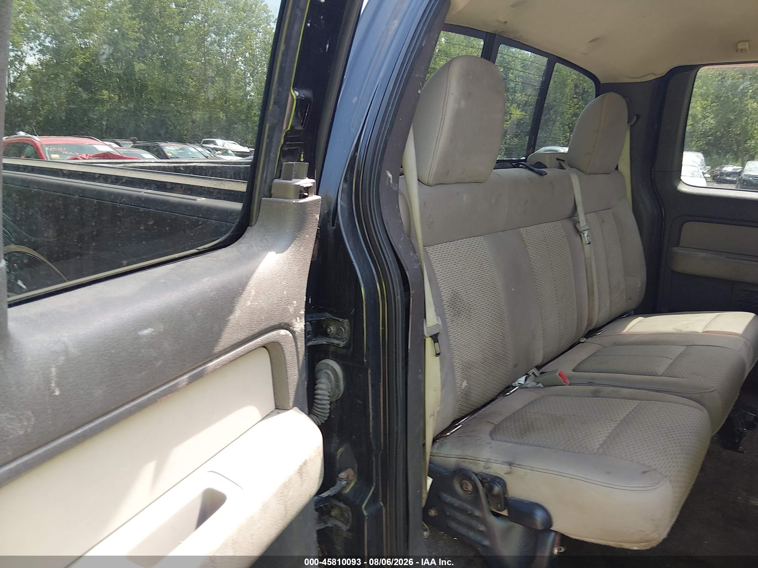 2010 Ford F-150 Fx4/lariat/xl/xlt Black vin: 1FTFX1EV8AFD23775