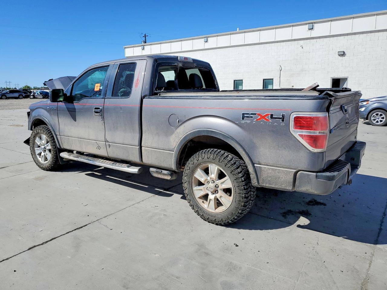 2010 Ford F150 Super Cab Gray vin: 1FTFX1EV8AKE16173