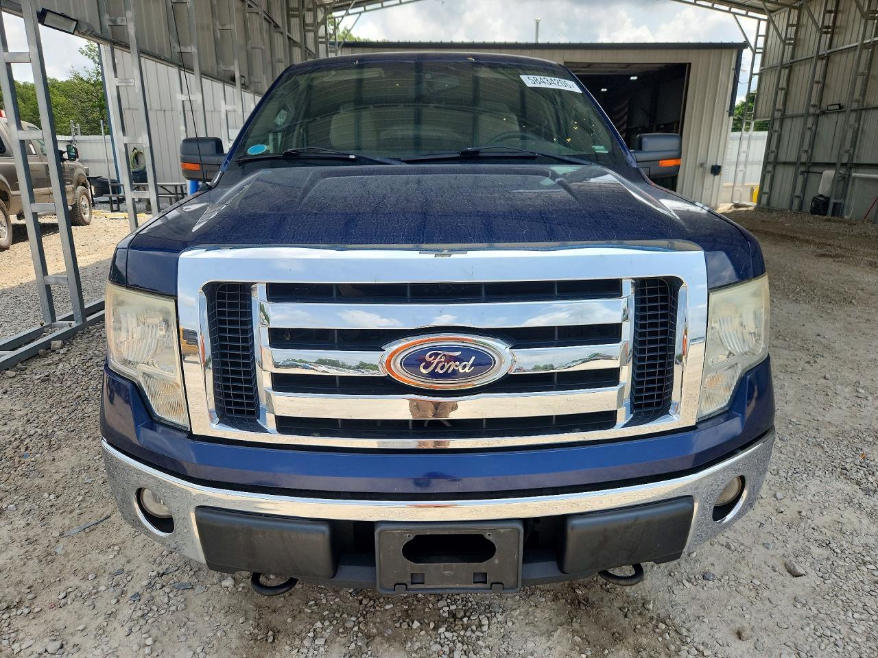 2010 Ford F150 Super Cab Blue vin: 1FTFX1EV9AFA67047