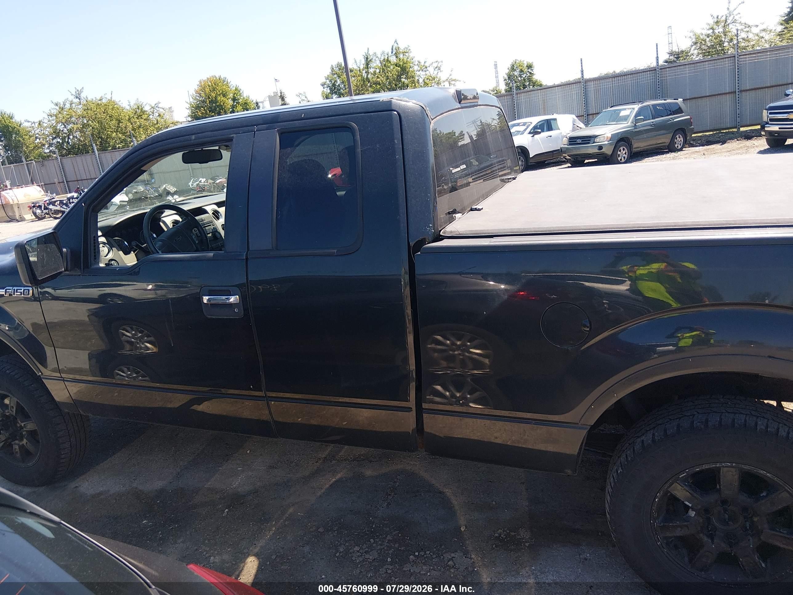 2010 Ford F-150 Fx4/lariat/xl/xlt Black vin: 1FTFX1EV9AFD17709