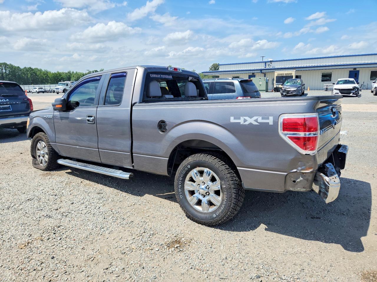 2010 Ford F150 Super Cab Silver vin: 1FTFX1EV9AFD48989