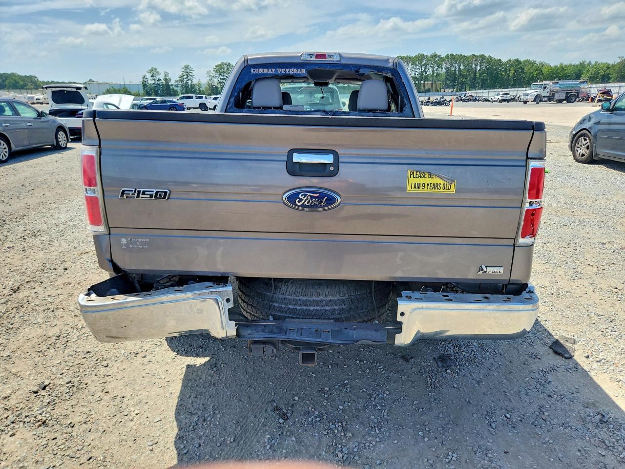 2010 Ford F150 Super Cab Silver vin: 1FTFX1EV9AFD48989
