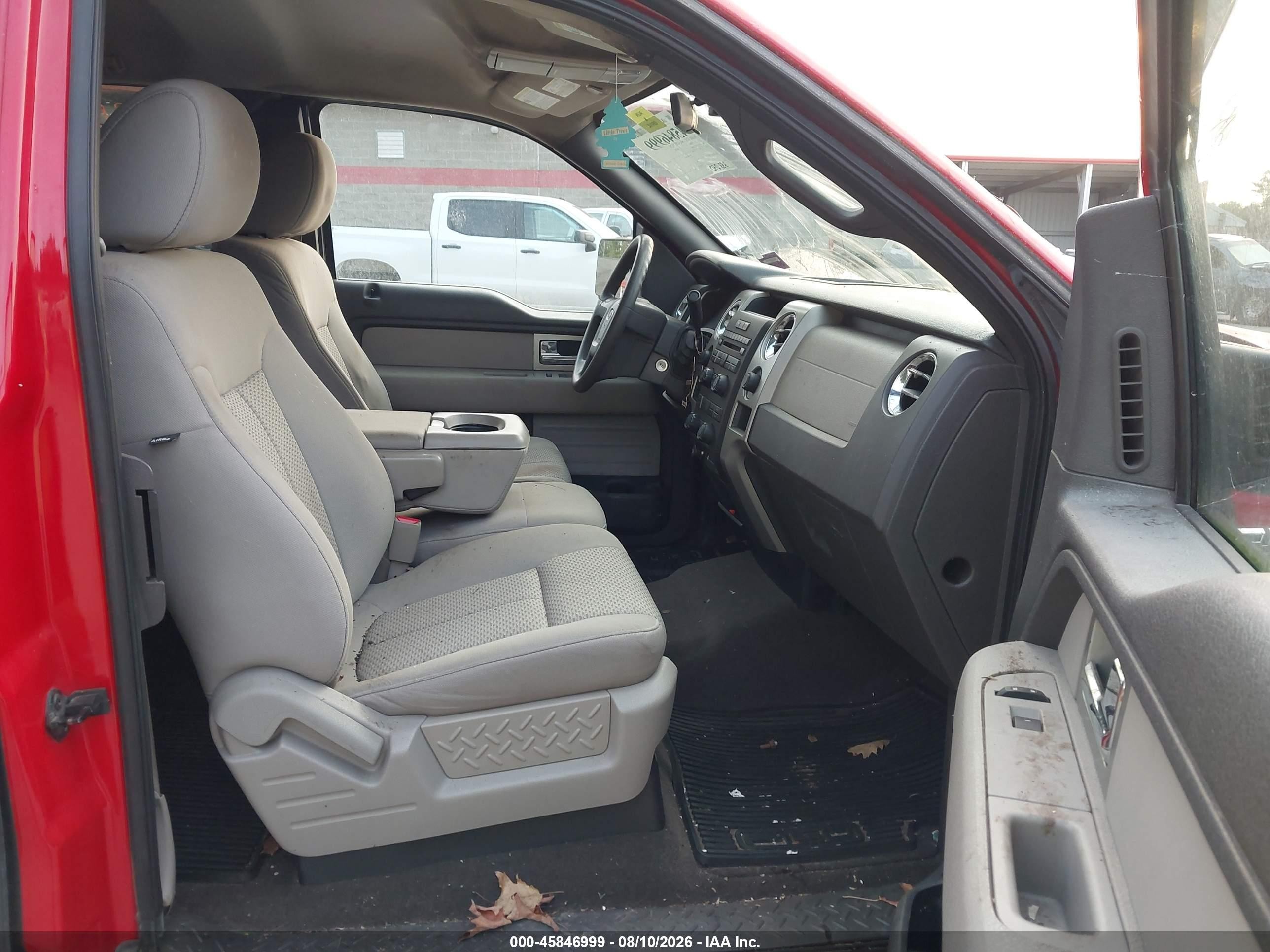 2010 Ford F-150 Fx4/lariat/xl/xlt Red vin: 1FTFX1EV9AFD69969