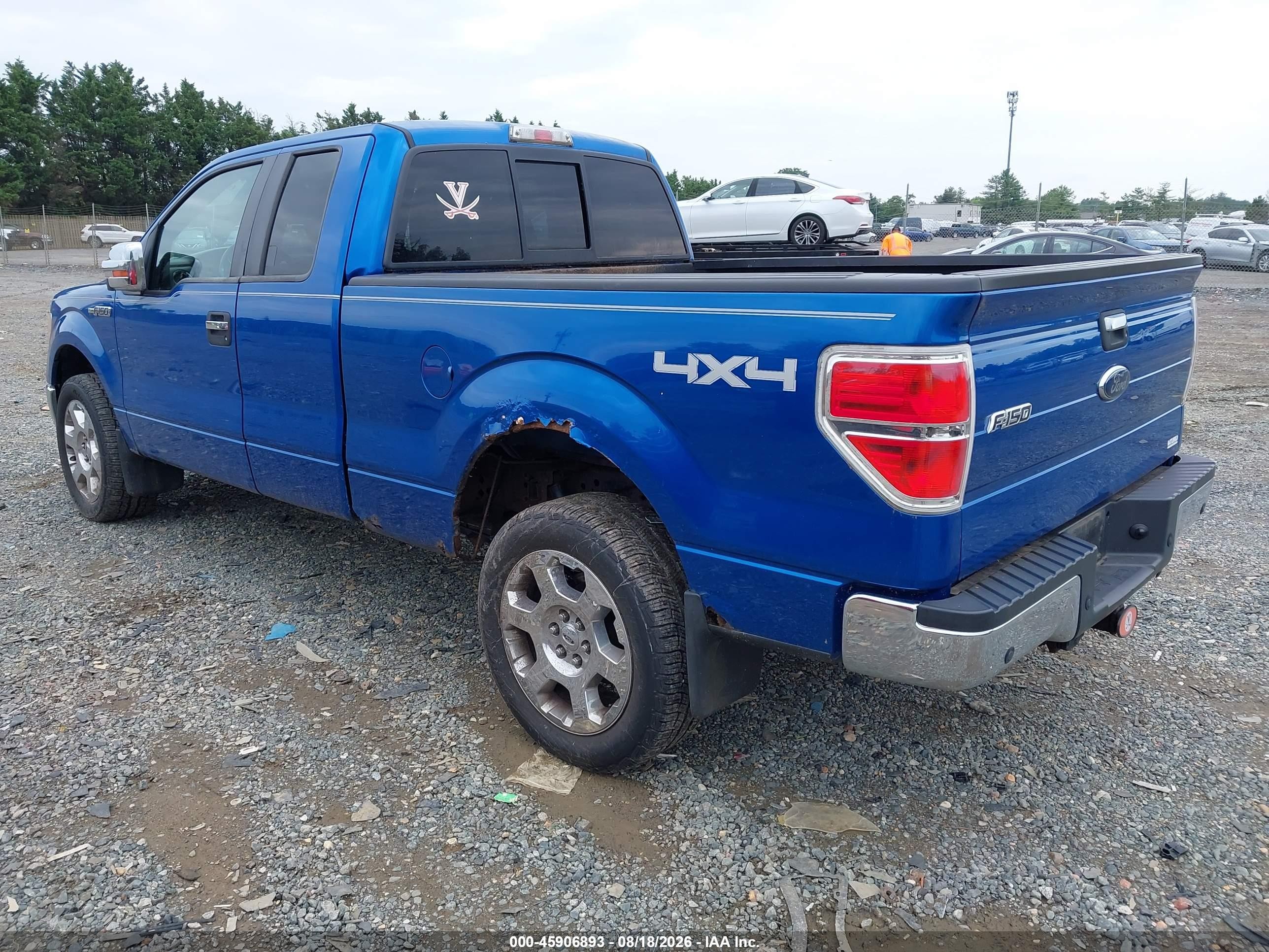 2010 Ford F-150 Xlt Blue vin: 1FTFX1EV9AFD75318