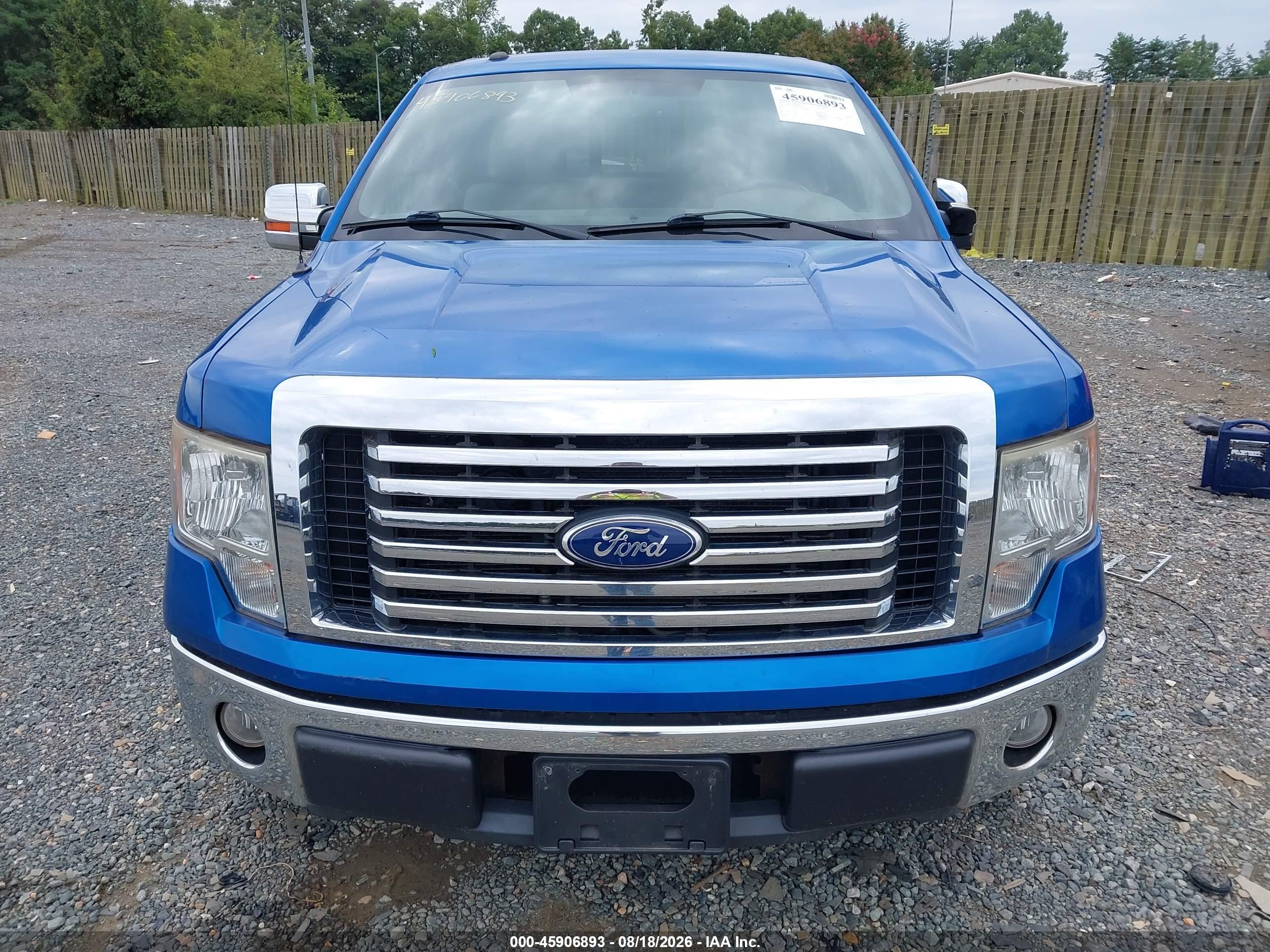 2010 Ford F-150 Xlt Blue vin: 1FTFX1EV9AFD75318