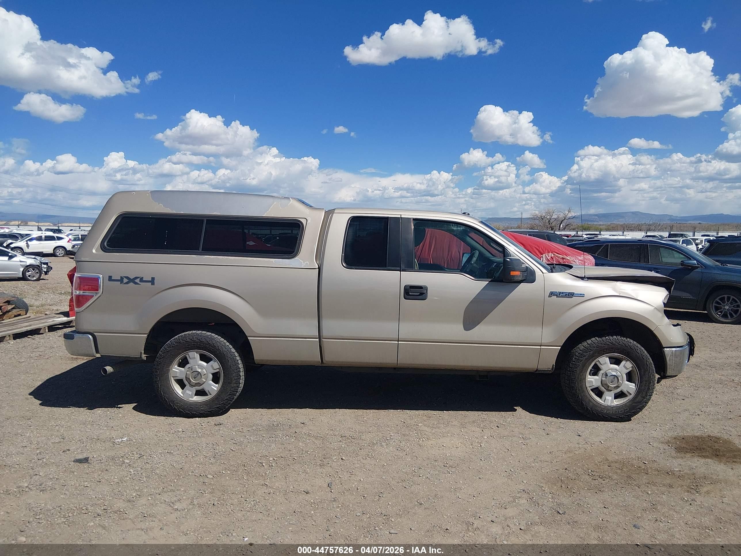 2010 Ford F-150 Fx4/lariat/xl/xlt Gold vin: 1FTFX1EV9AKC00817