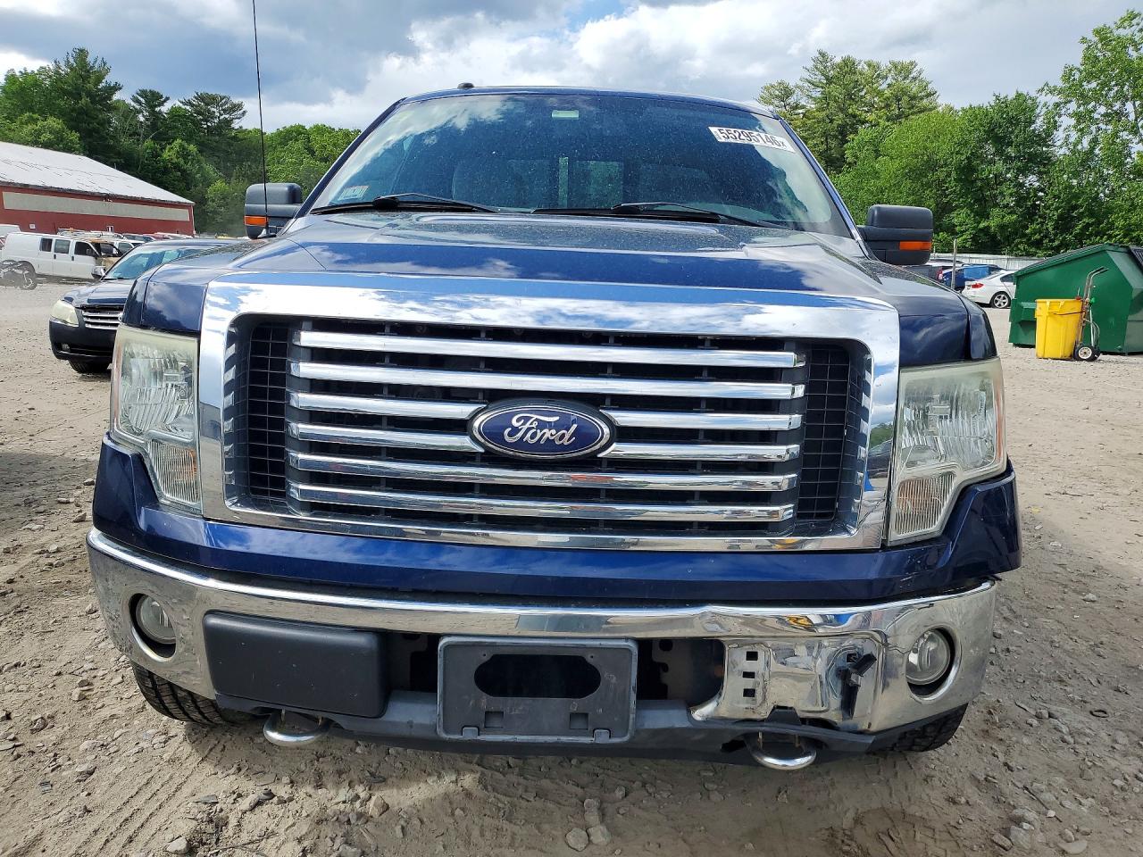 2010 Ford F150 Super Cab Blue vin: 1FTFX1EVXAFA04507