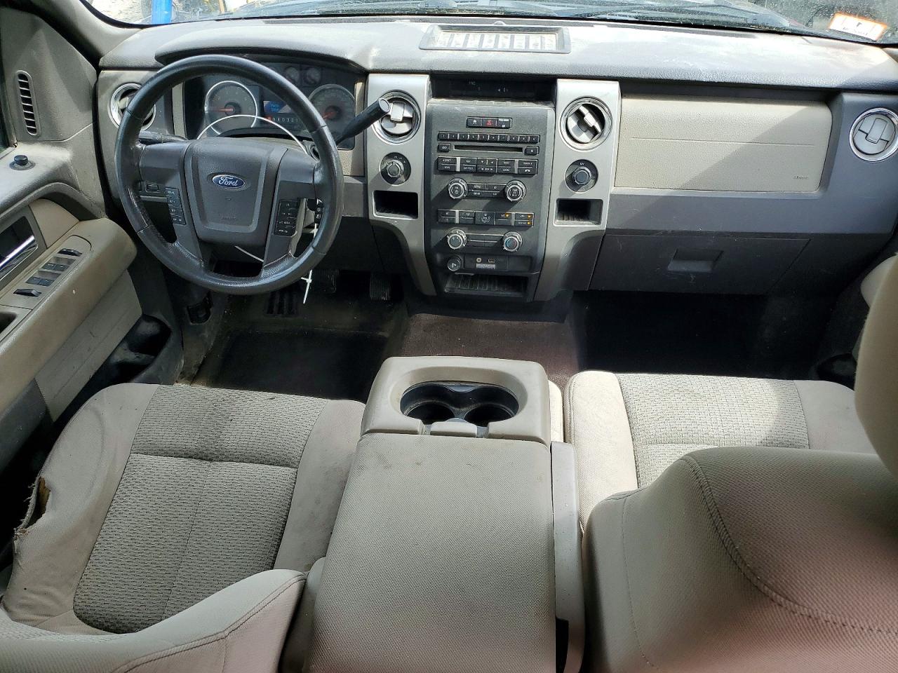 2010 Ford F150 Super Cab Blue vin: 1FTFX1EVXAFA04507