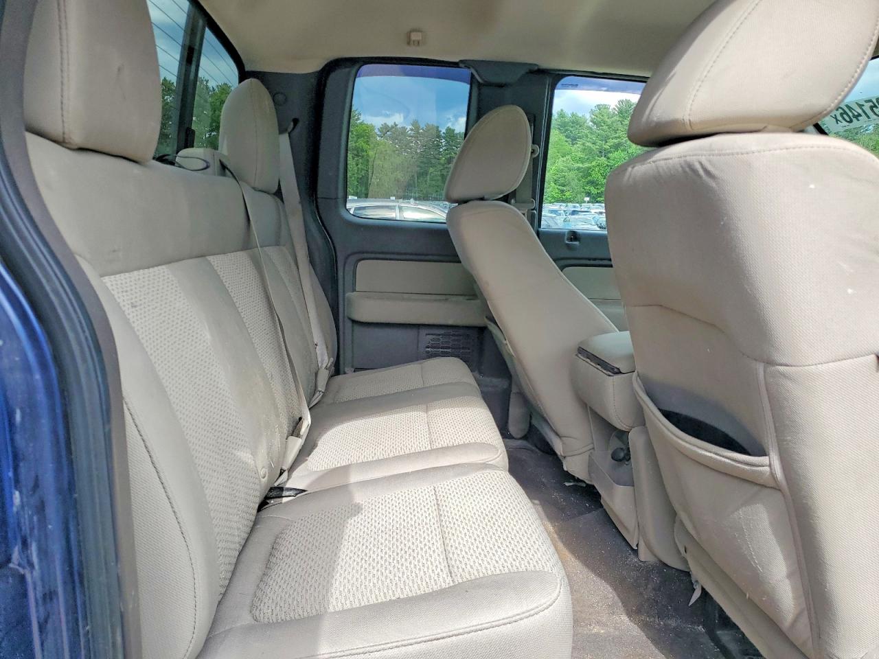 2010 Ford F150 Super Cab Blue vin: 1FTFX1EVXAFA04507