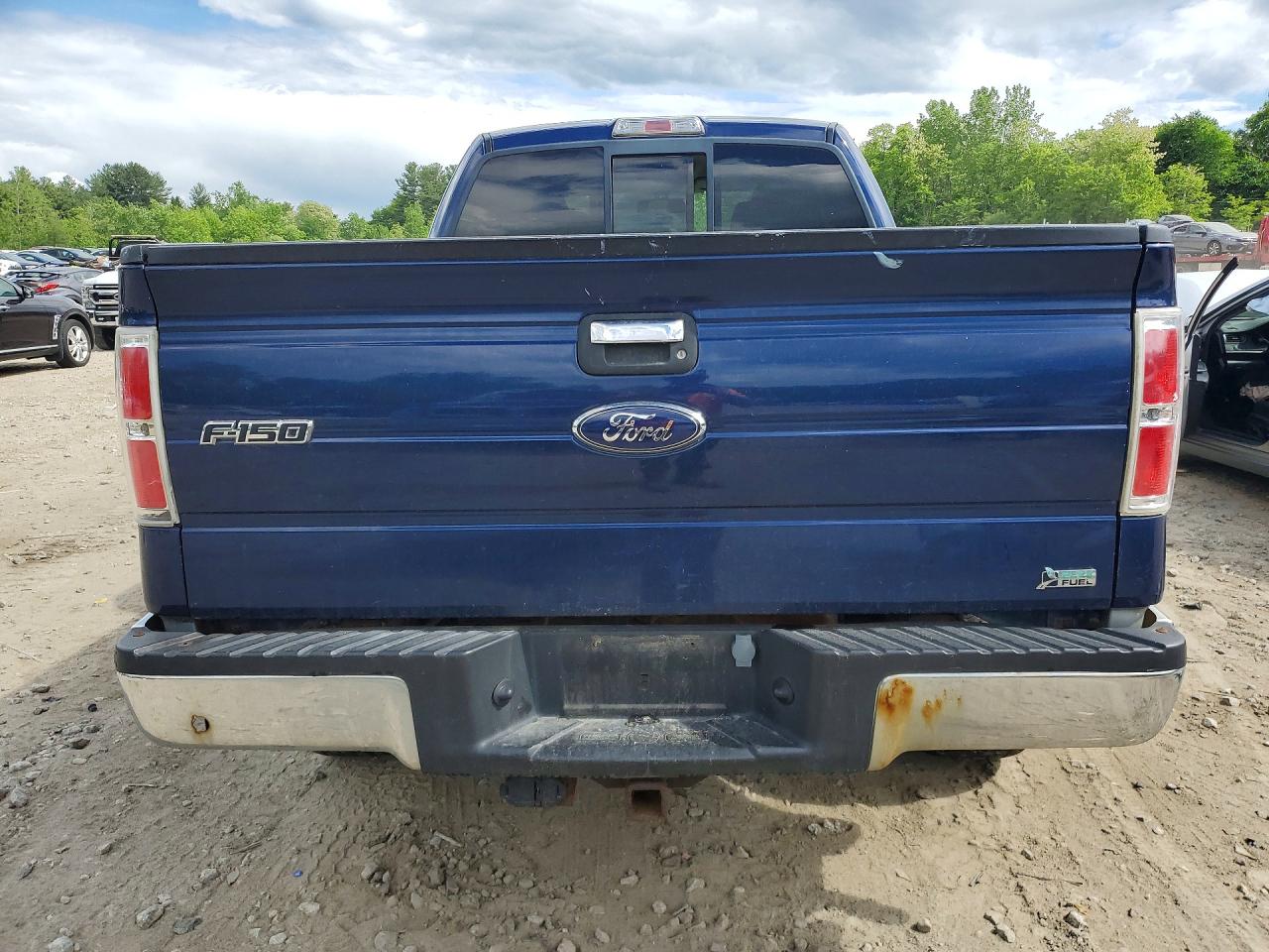 2010 Ford F150 Super Cab Blue vin: 1FTFX1EVXAFA04507
