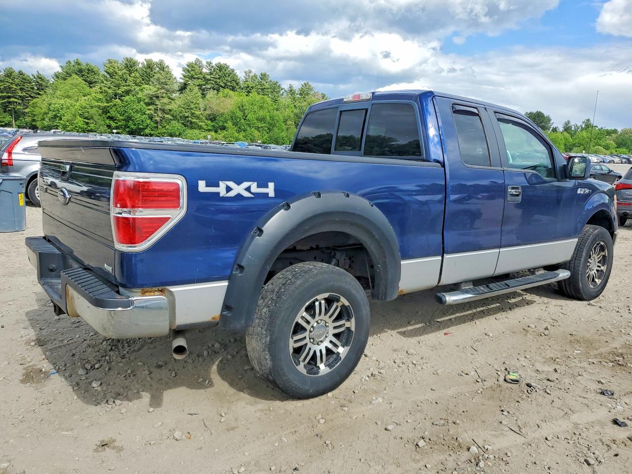 2010 Ford F150 Super Cab Blue vin: 1FTFX1EVXAFA04507