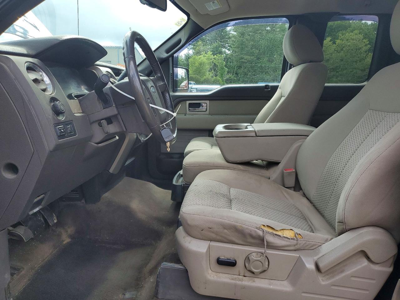 2010 Ford F150 Super Cab Blue vin: 1FTFX1EVXAFA04507