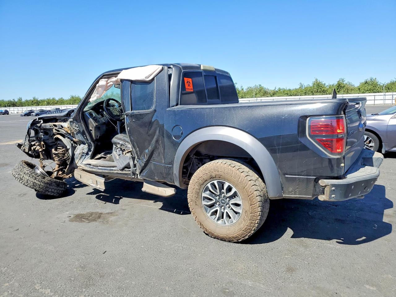 2014 Ford F150 Svt Raptor Black vin: 1FTFX1R60EFA74042